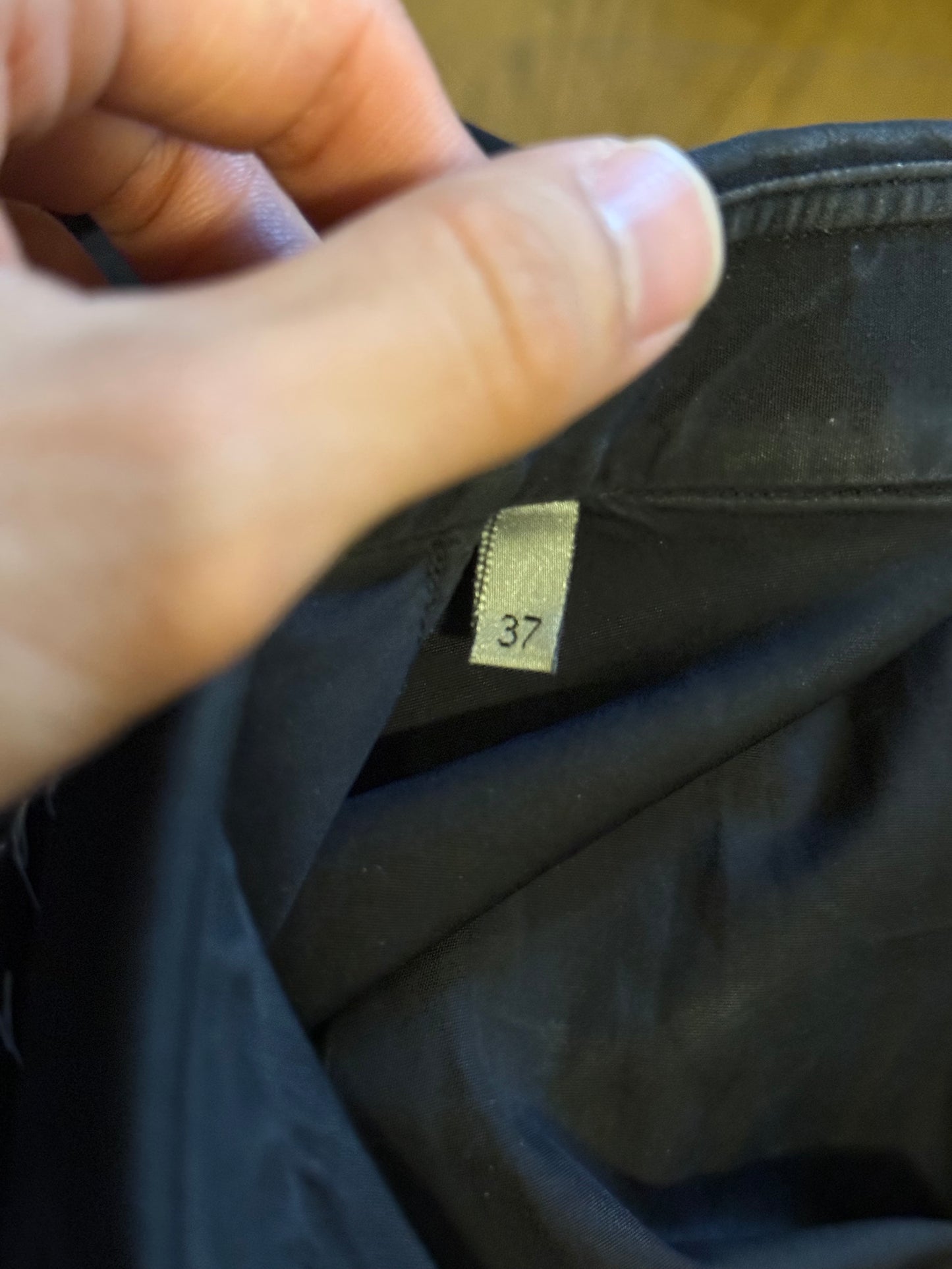 Dior Homme 17AW basting button up shirt