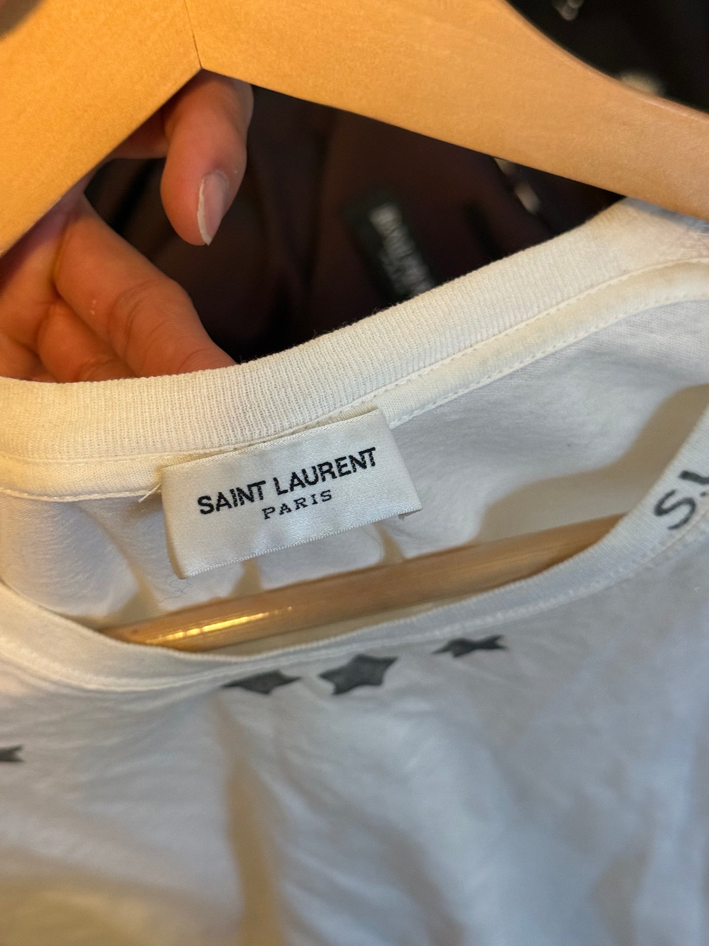 Saint Laurent SS15 star graphic t shirt