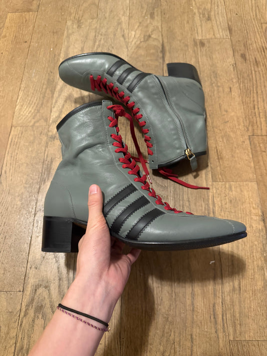 Gucci Adidas Heel boots