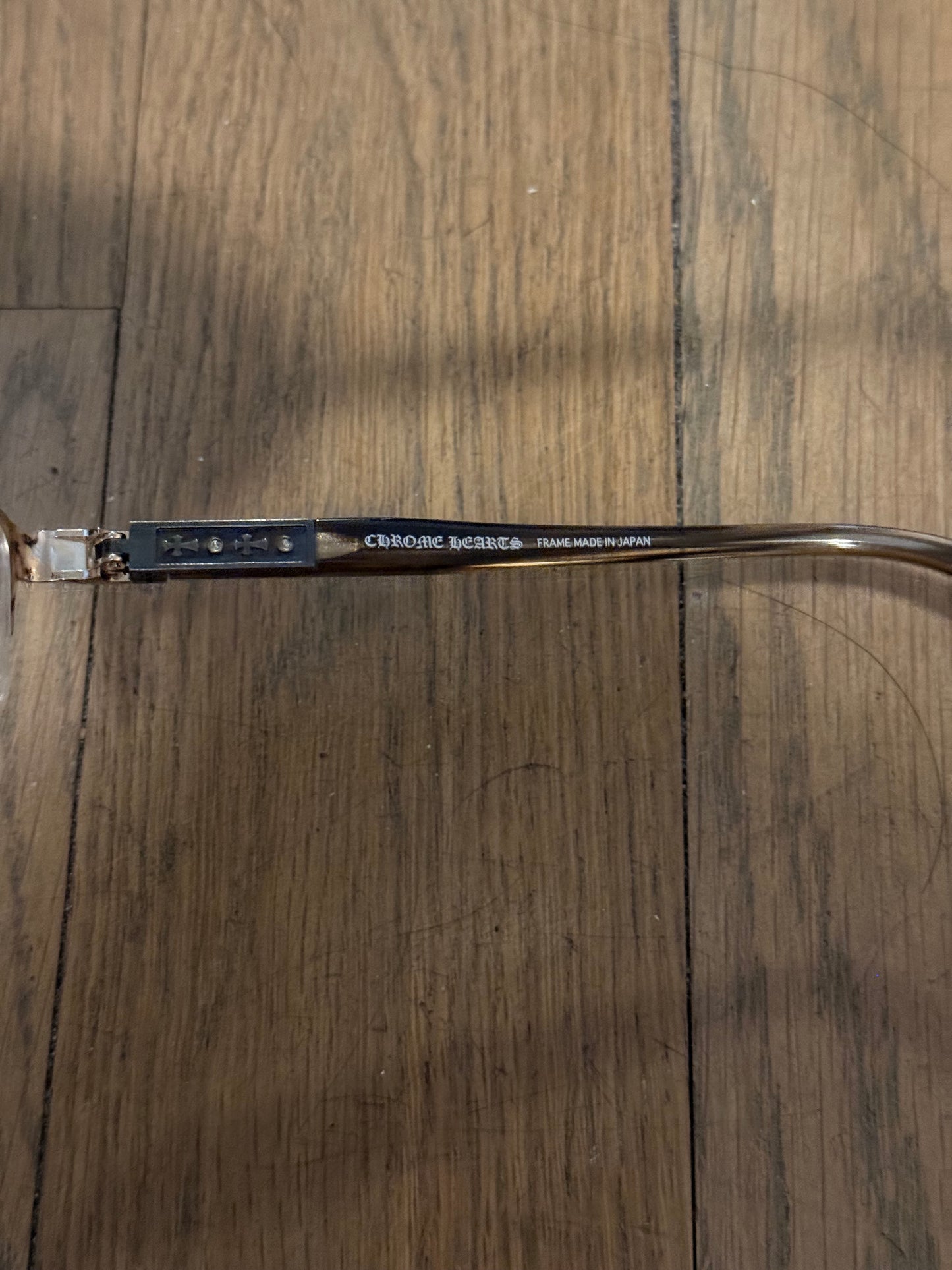 Chrome hearts mercury gold sunglasses