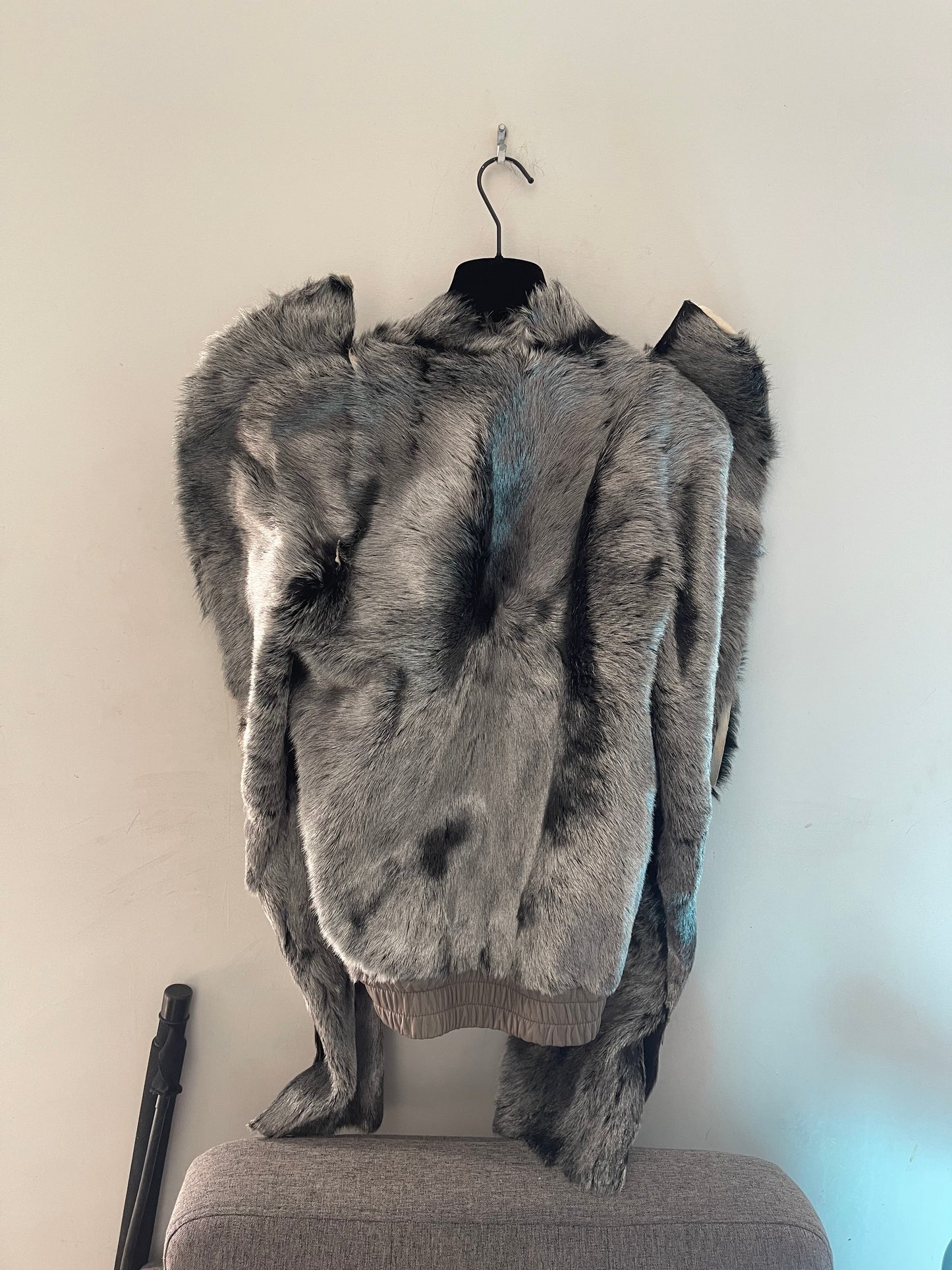 Rick Owens sample aw19 Larry zionic shearling jacket