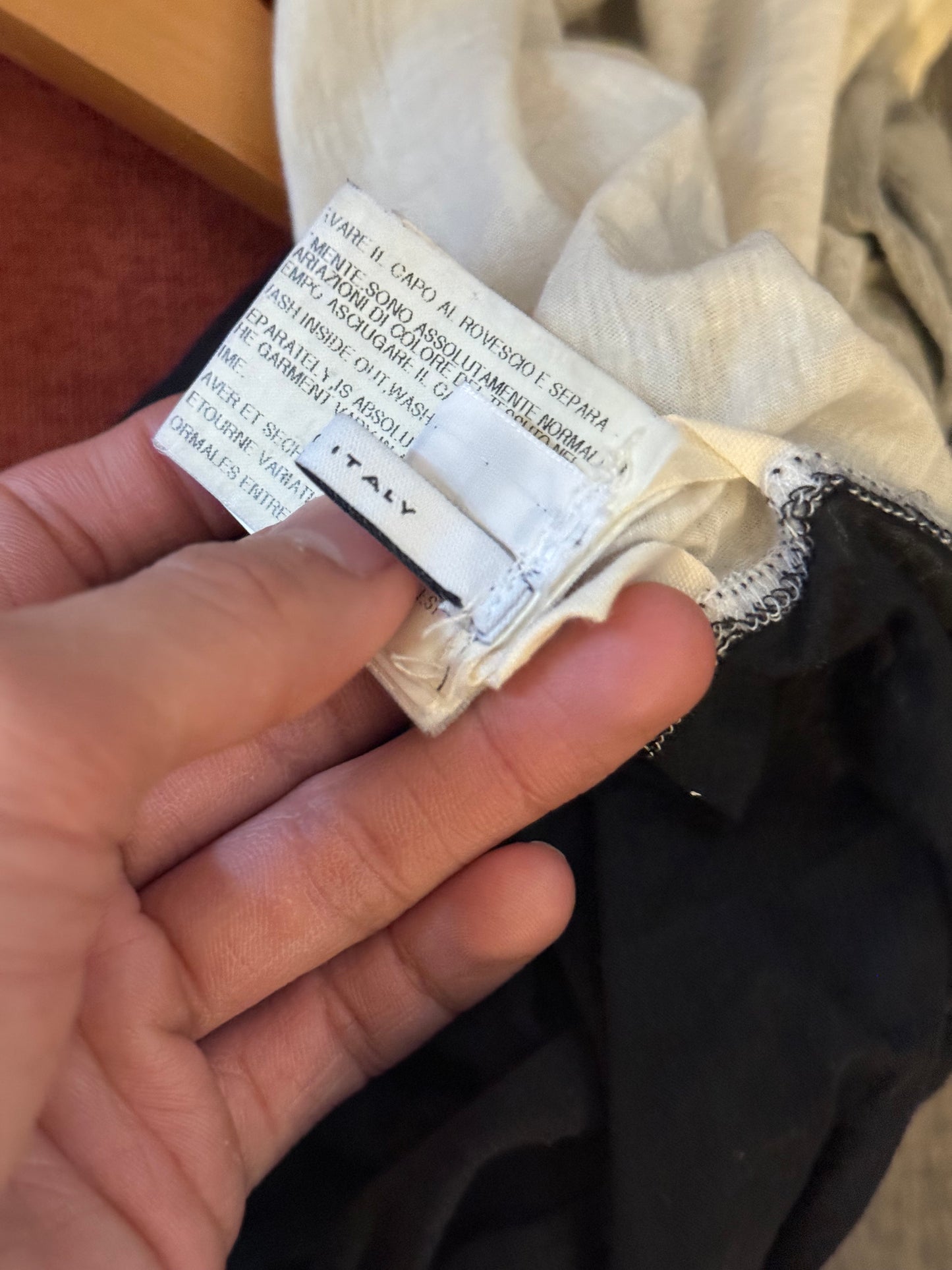 Rick Owens hot dog graphic long sleeve