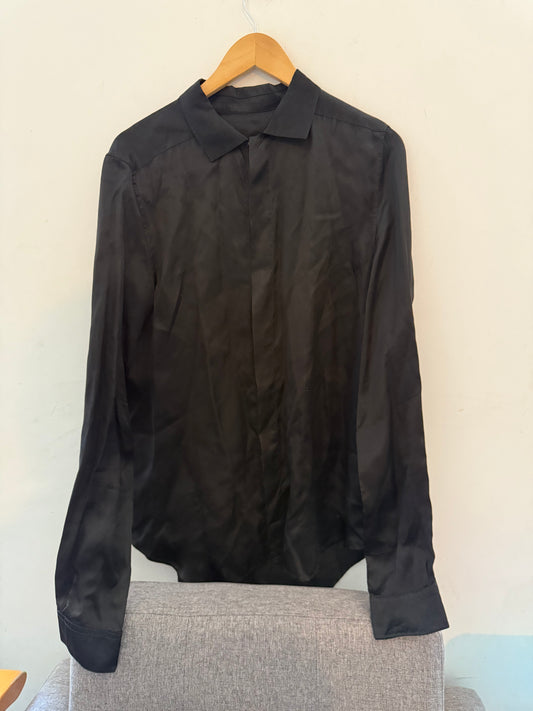Rick Owens AW19 Larry viscose shirt