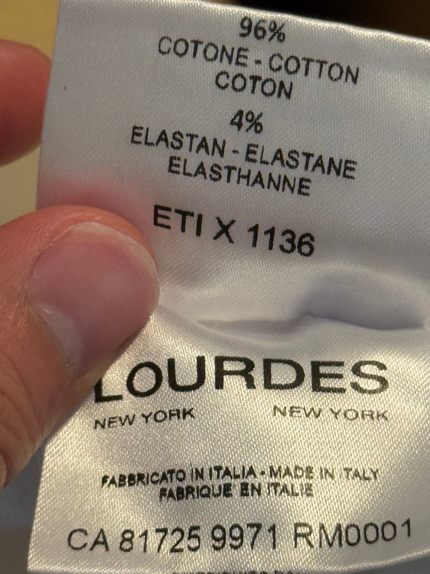Lourdes backprint t shirt