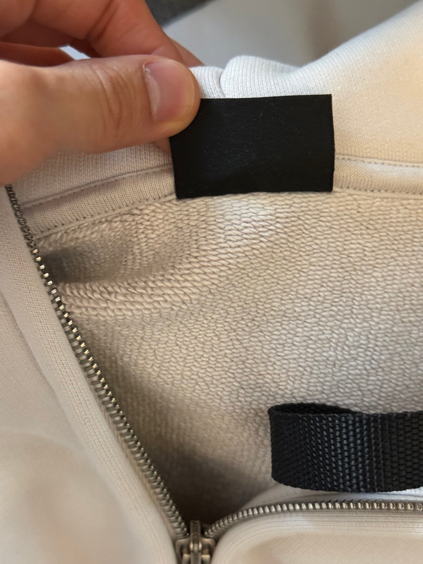 Balenciaga compacted shrunken BFRND merch hoodie sz L