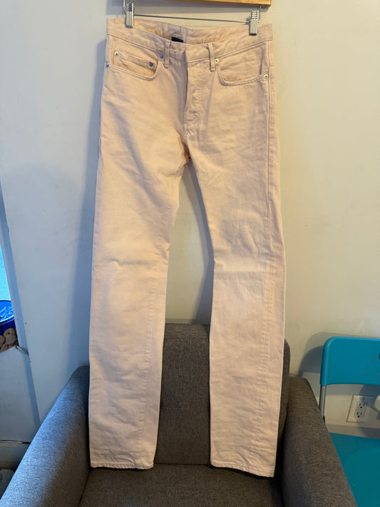 Dior Homme SS06 rose claw marks jeans