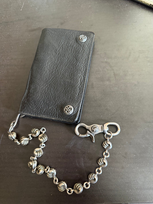 Chrome hearts 90s talon multi ball wallet chain