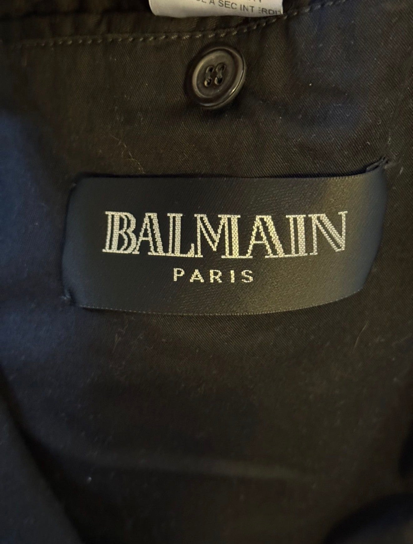 Balmain SS10 M65 leather jacket