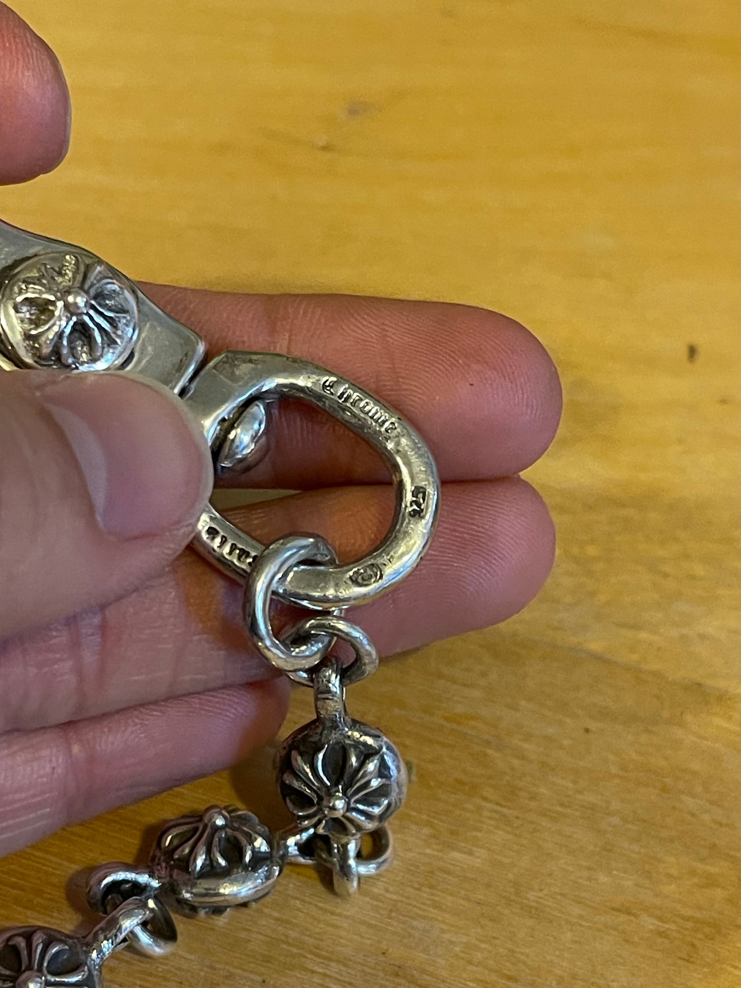 Chrome hearts 7 dagger 30 inches wallet chain
