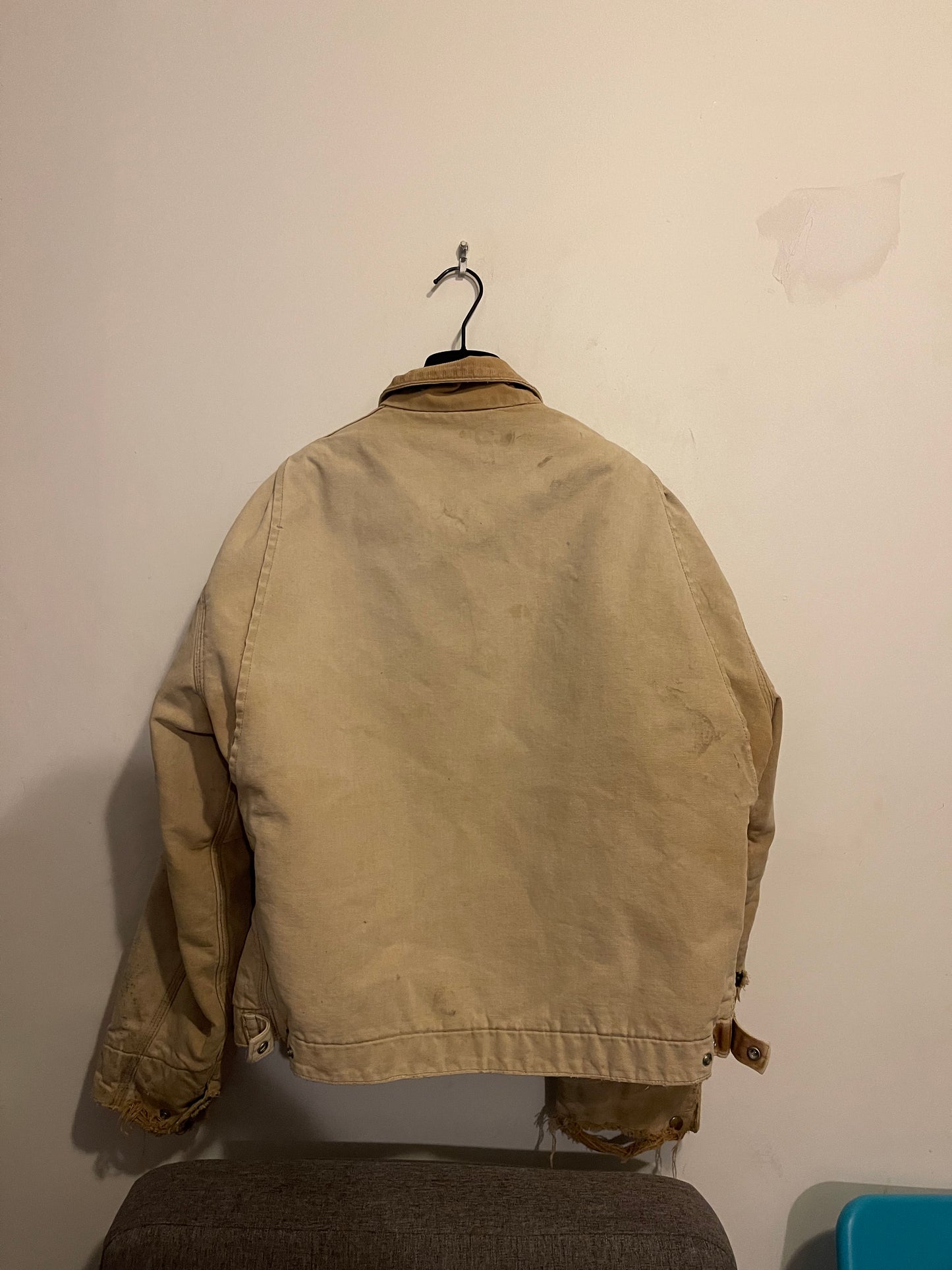 Distressed Carhartt Detroit jacket