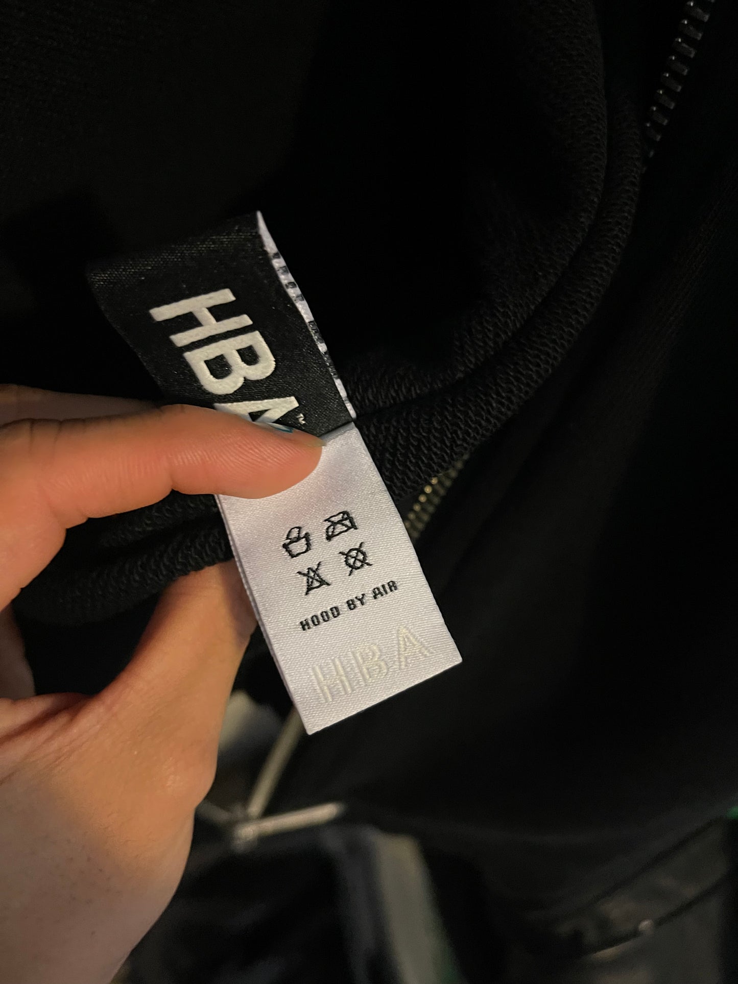 Hood by air SS17 never trust a church girl hoodie