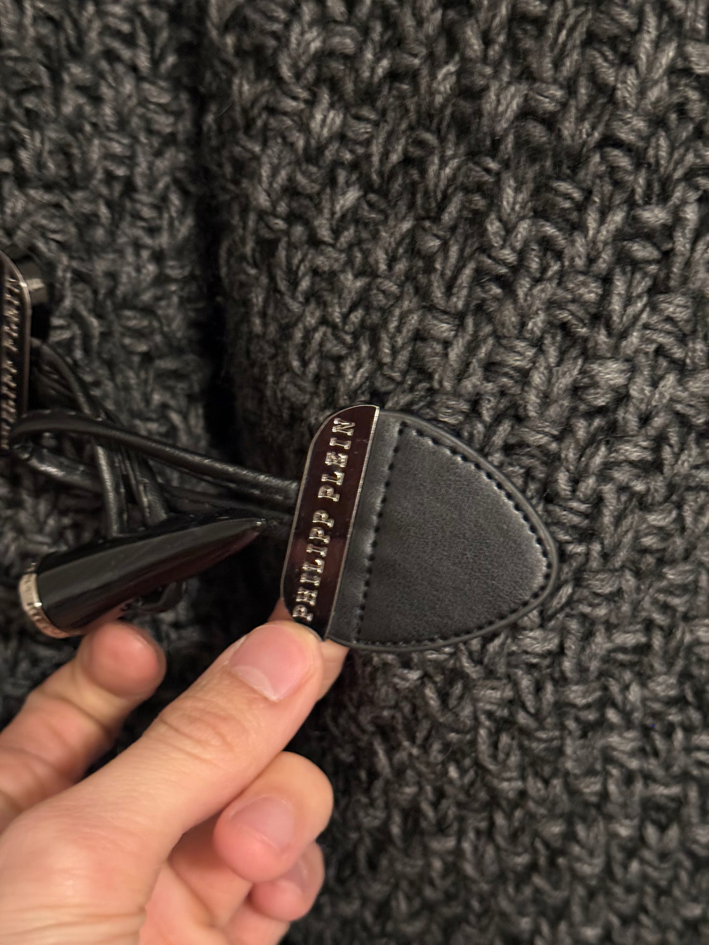 Philip Plein knitted cardigan