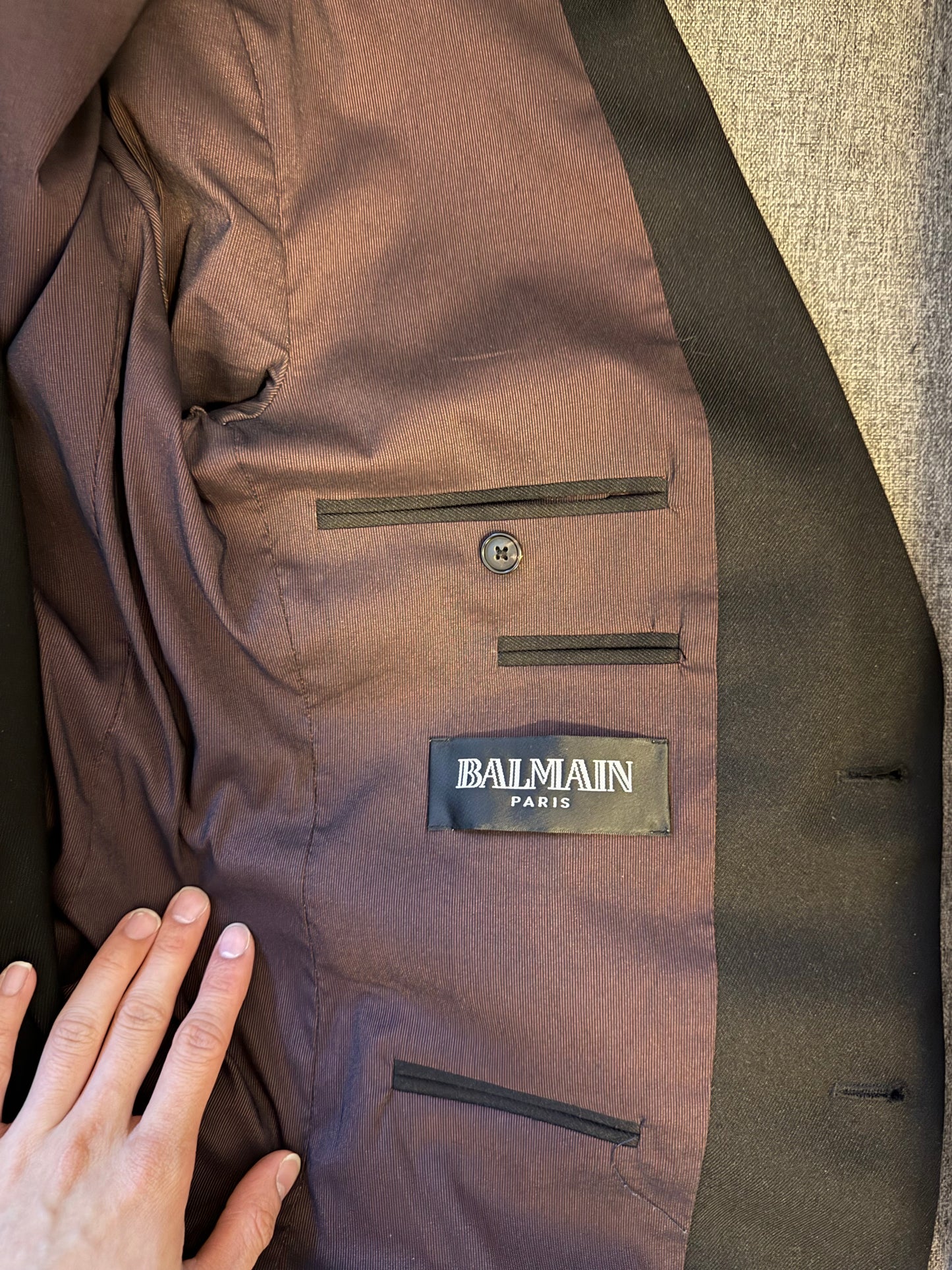 Balmain SS11 medal pin blazer
