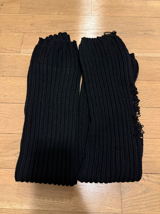 Rick Owen’s AW13 plinth leg warmers