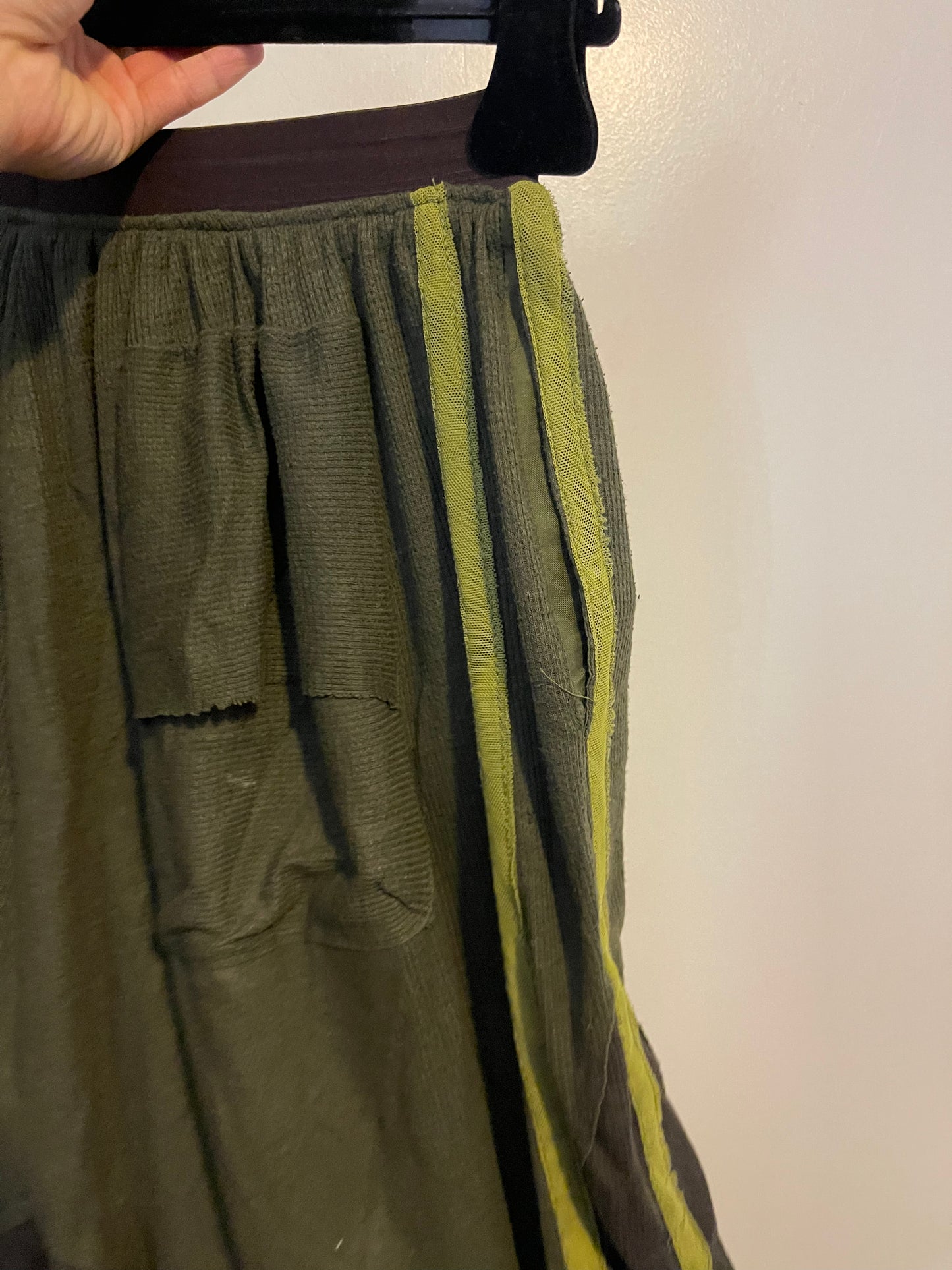 Kunai NYC adidas bootleg skirt
