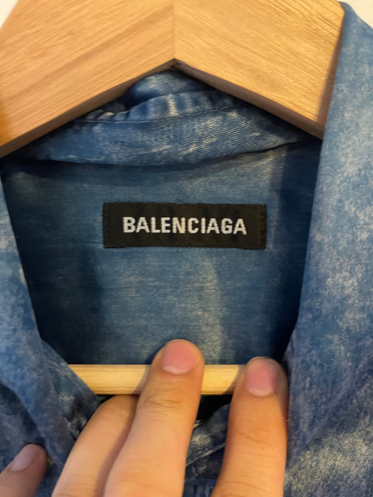 Balenciaga fluid shirt