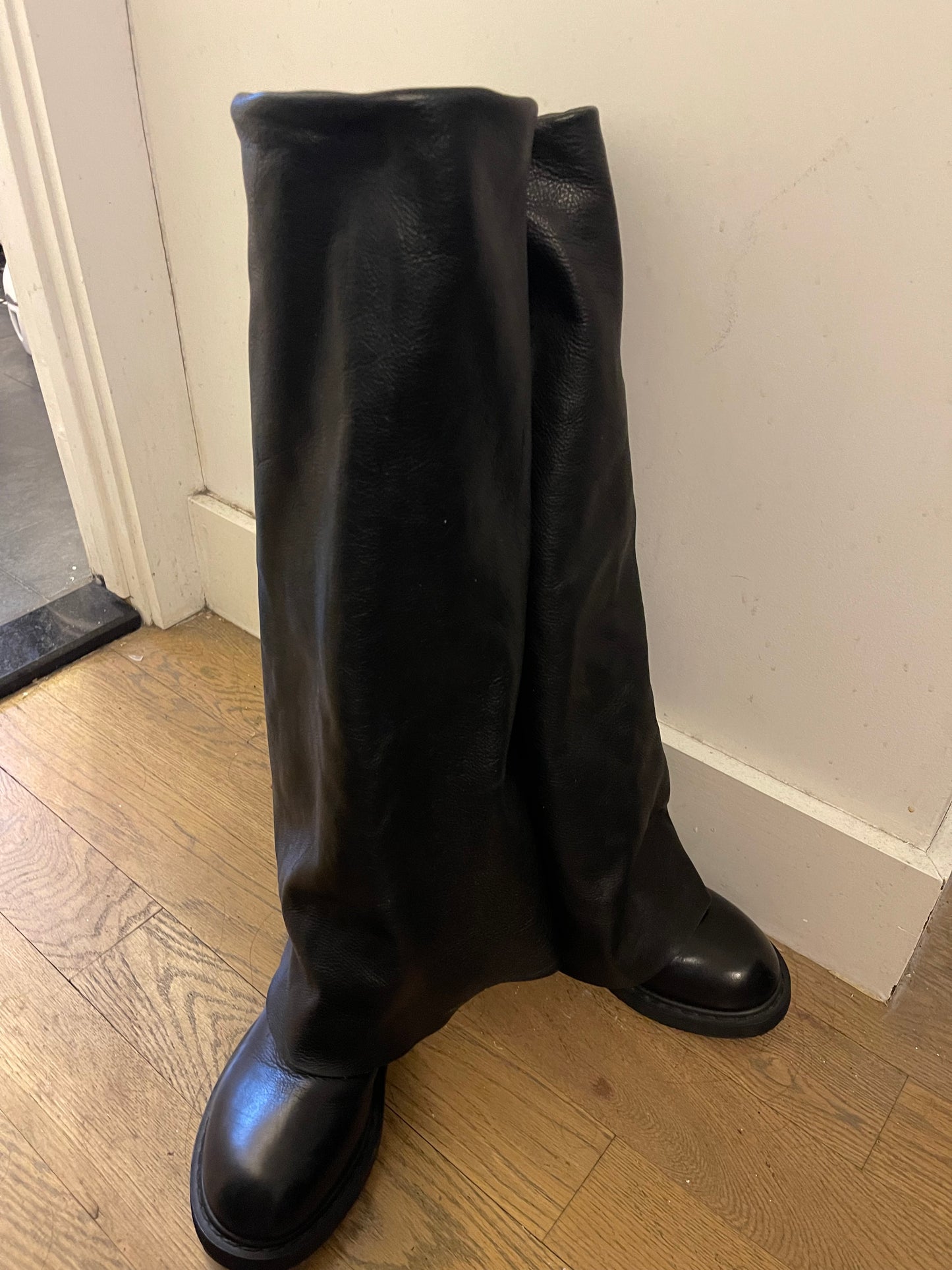 Rick Owens SS11 anthem fetish boots