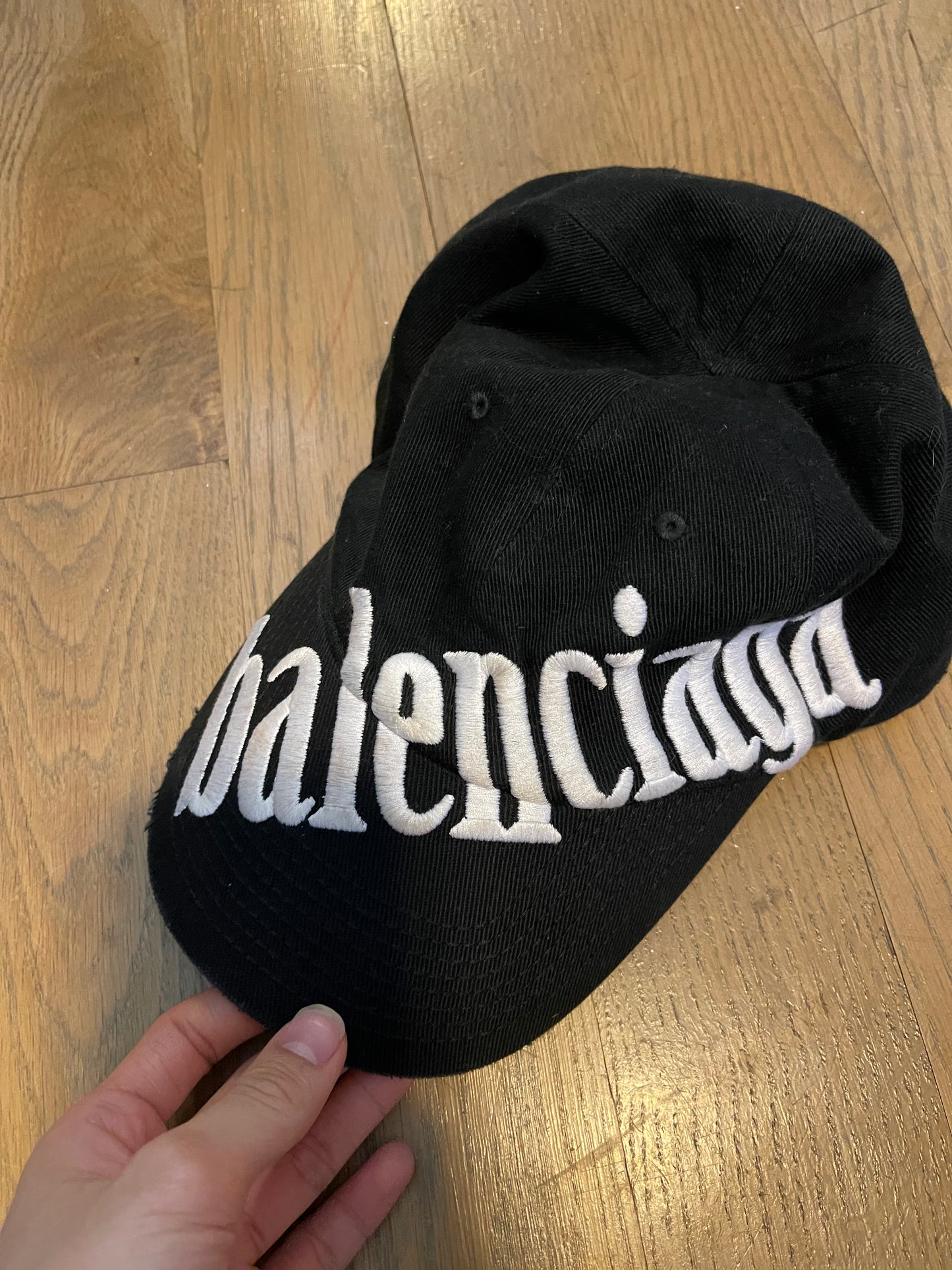 Balenciaga diagonal hat