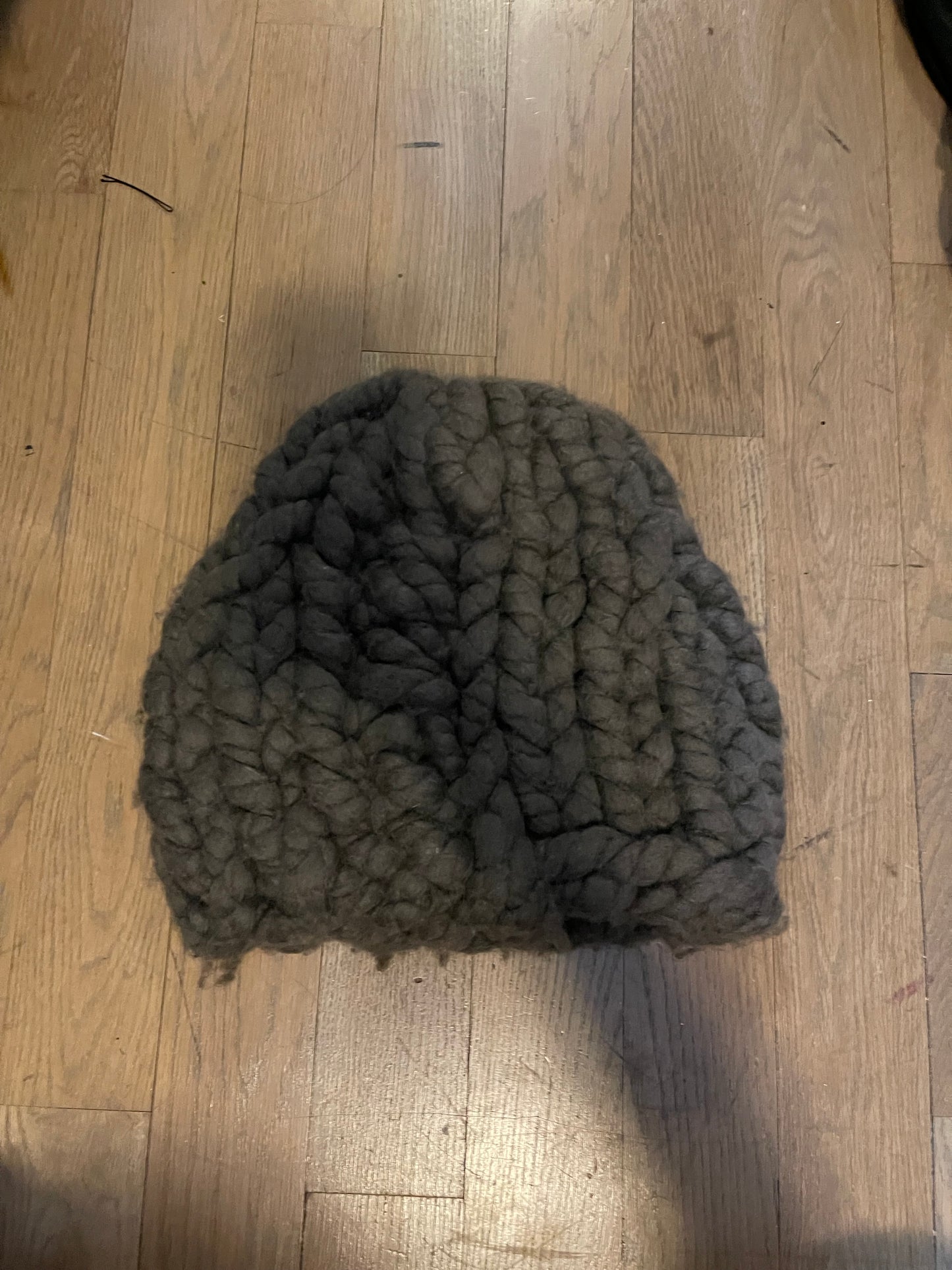 Rick Owens AW04 exploder mohair beanie