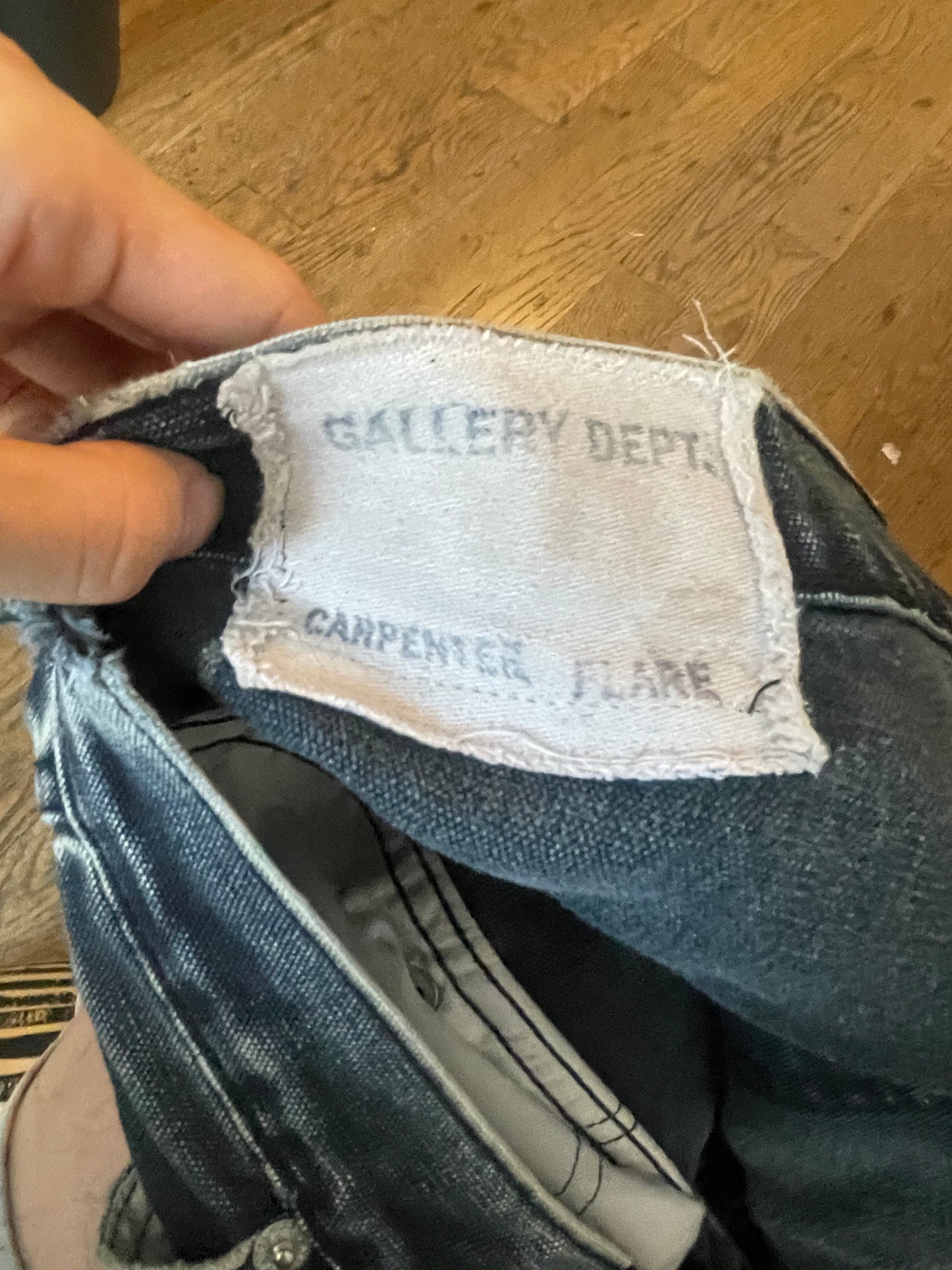 Gallery dept 1/1 flared carpenter jeans