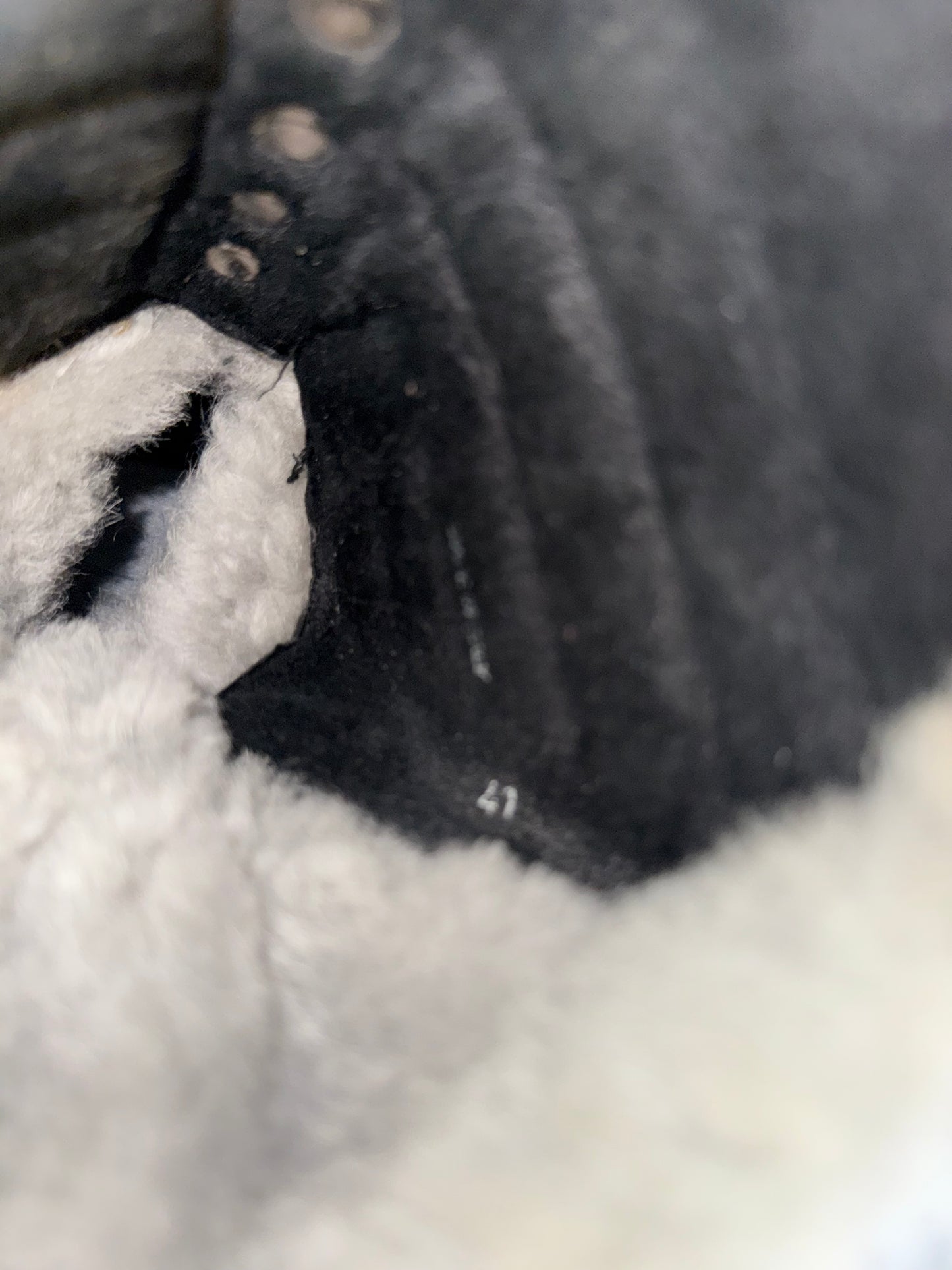 Chrome hearts rick Owens AW11 mouton Mohawk boots