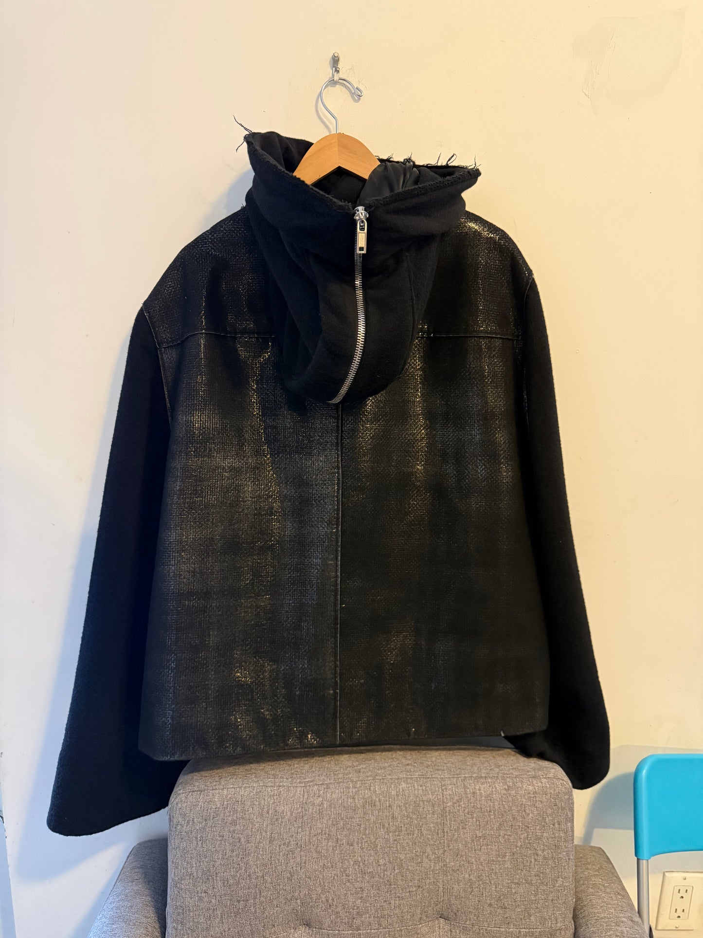 Rick Owens AW16 short secret parka sz 40