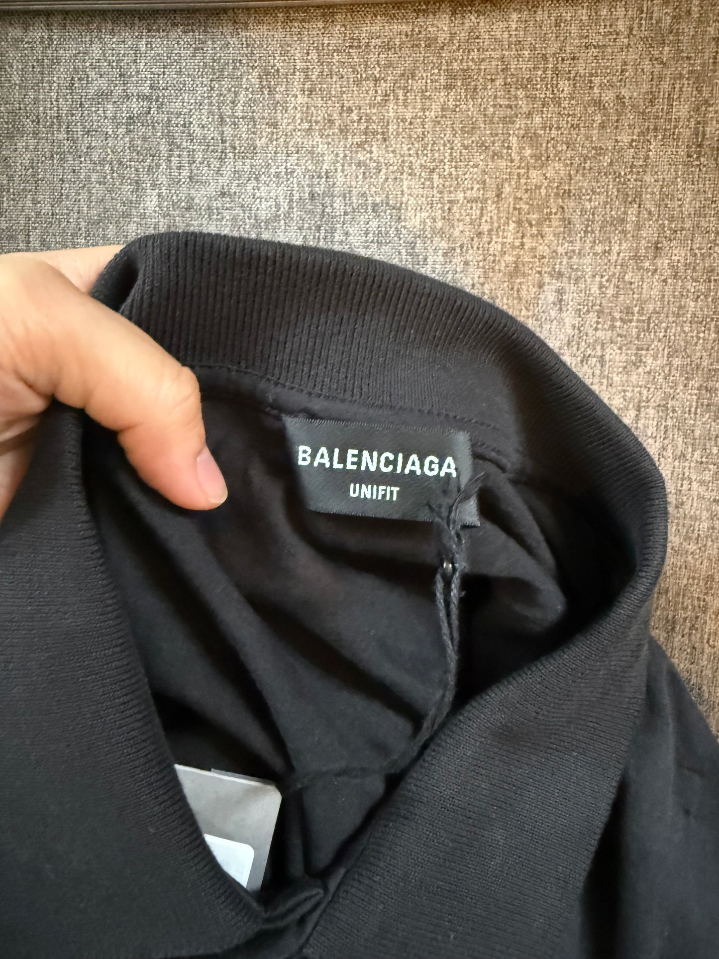 Balenciaga AW22 lost tapes sheer polo