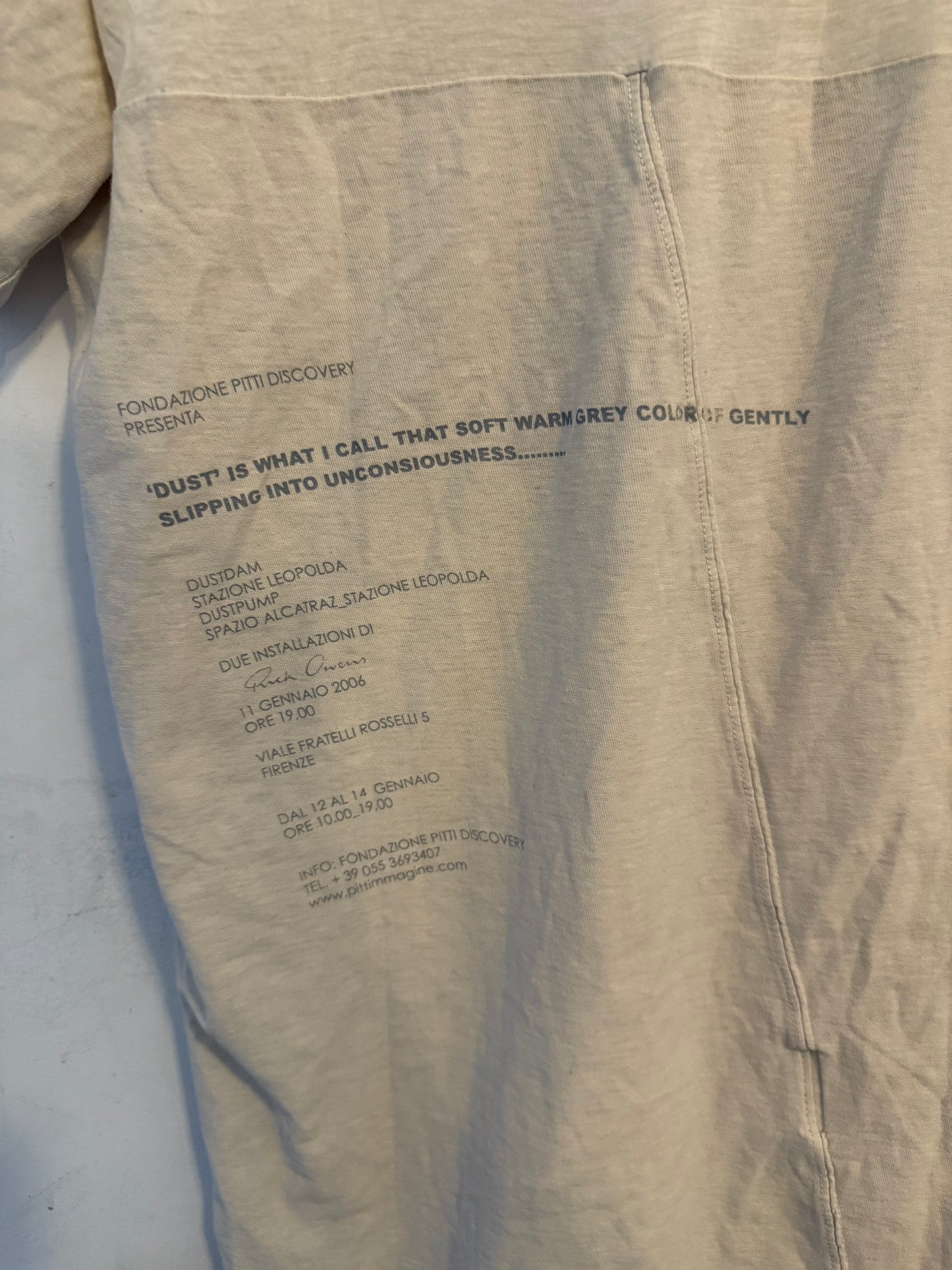 Rick Owens early 2000’s pentagram shirt.