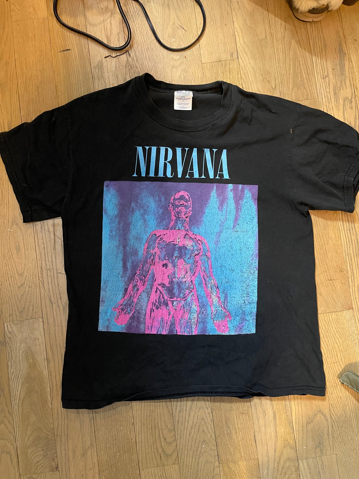 Nirvana silver shirt 2000’s