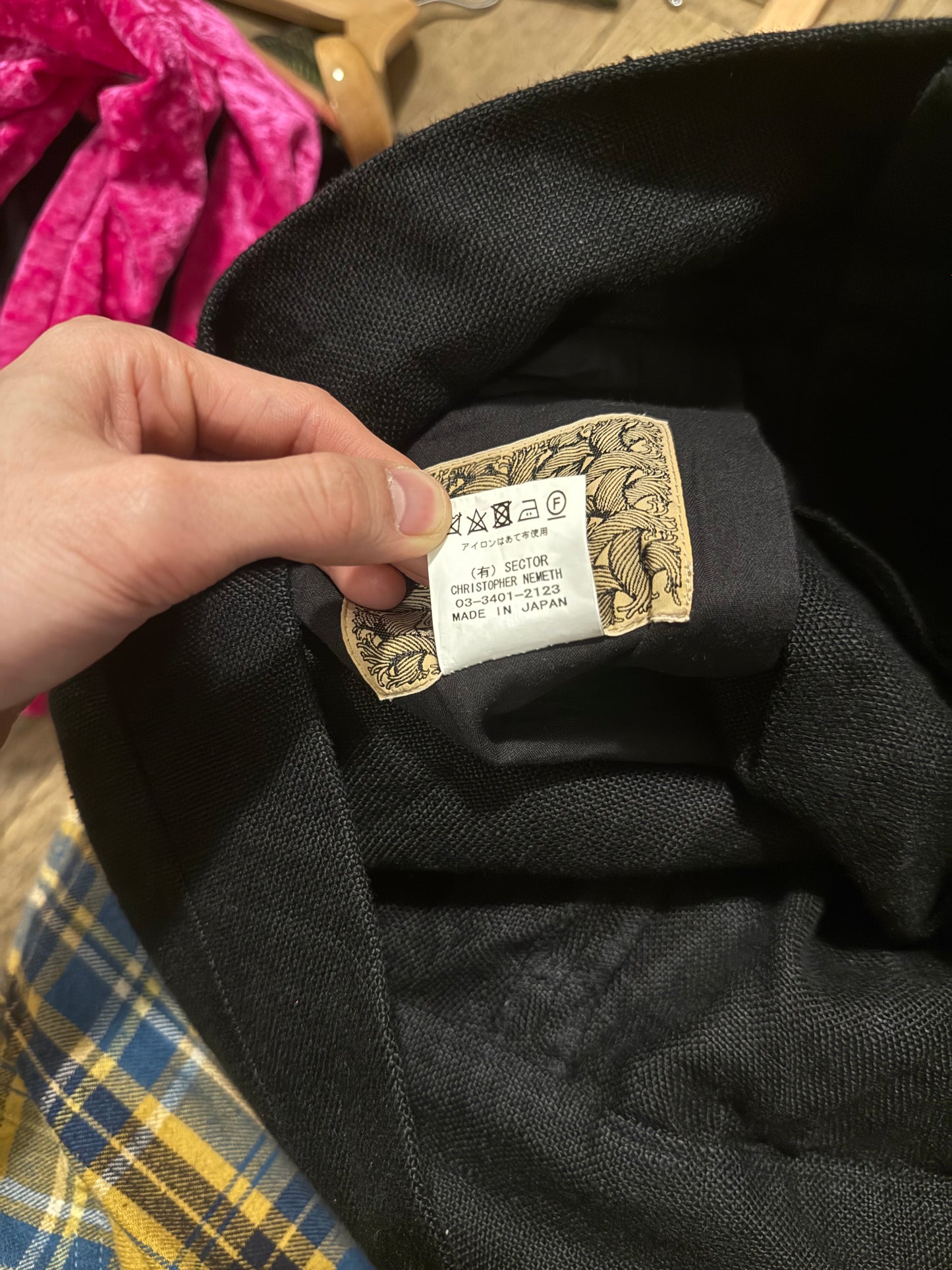 Christopher Nemeth Dave baby trousers