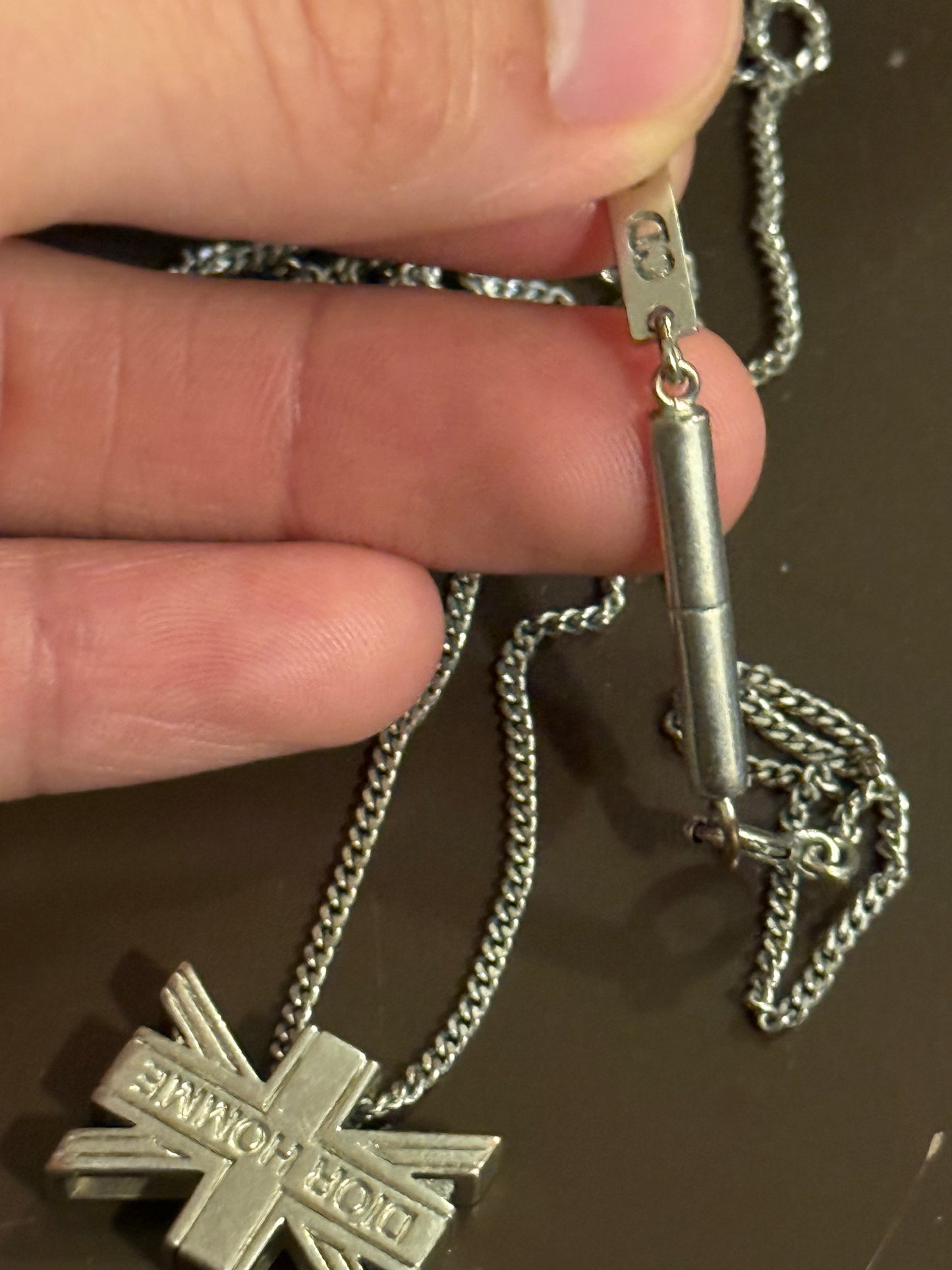 Dior Homme SS06 Union Jack necklace