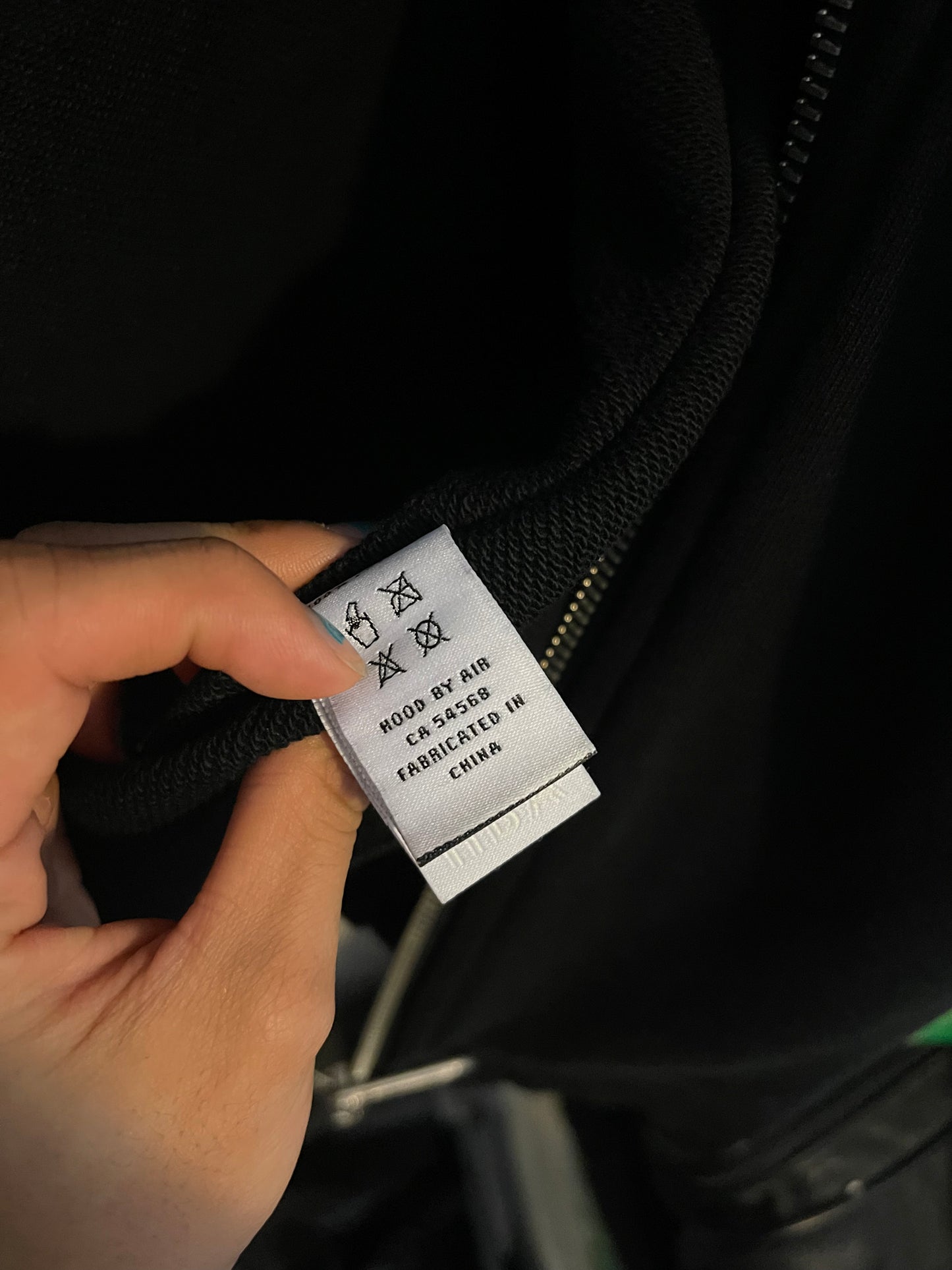 Hood by air SS17 never trust a church girl hoodie
