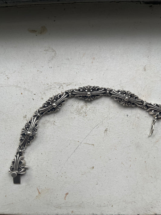Chrome hearts floral keeper bracelet