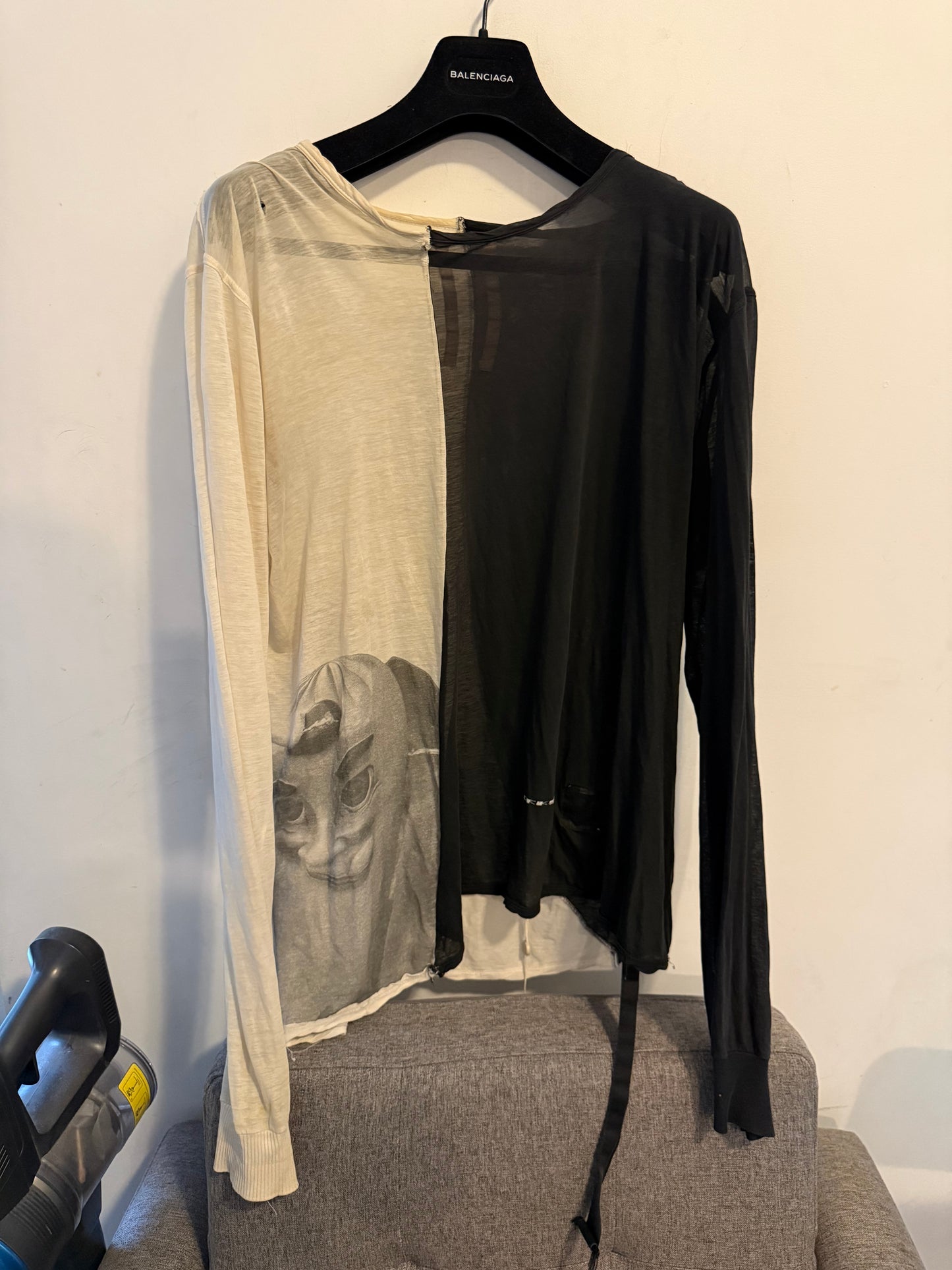 Rick Owens DRKSHDW Hotdog long sleeve