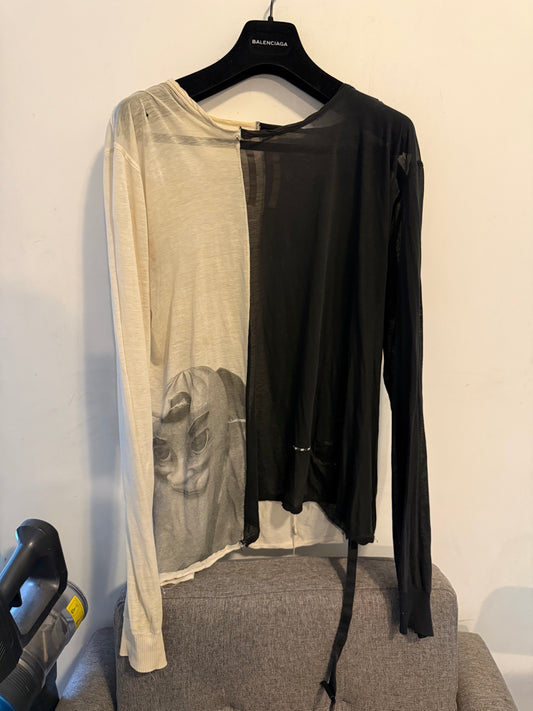Rick Owens DRKSHDW Hotdog long sleeve