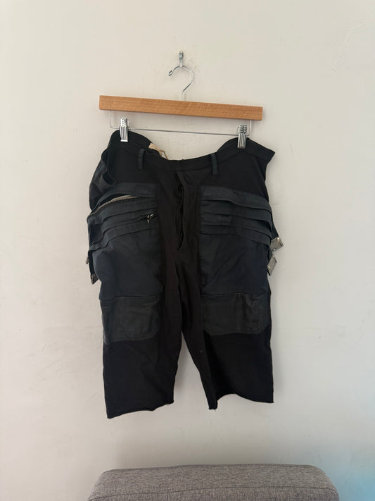 Rick Owens SS04 citreon cargo shorts
