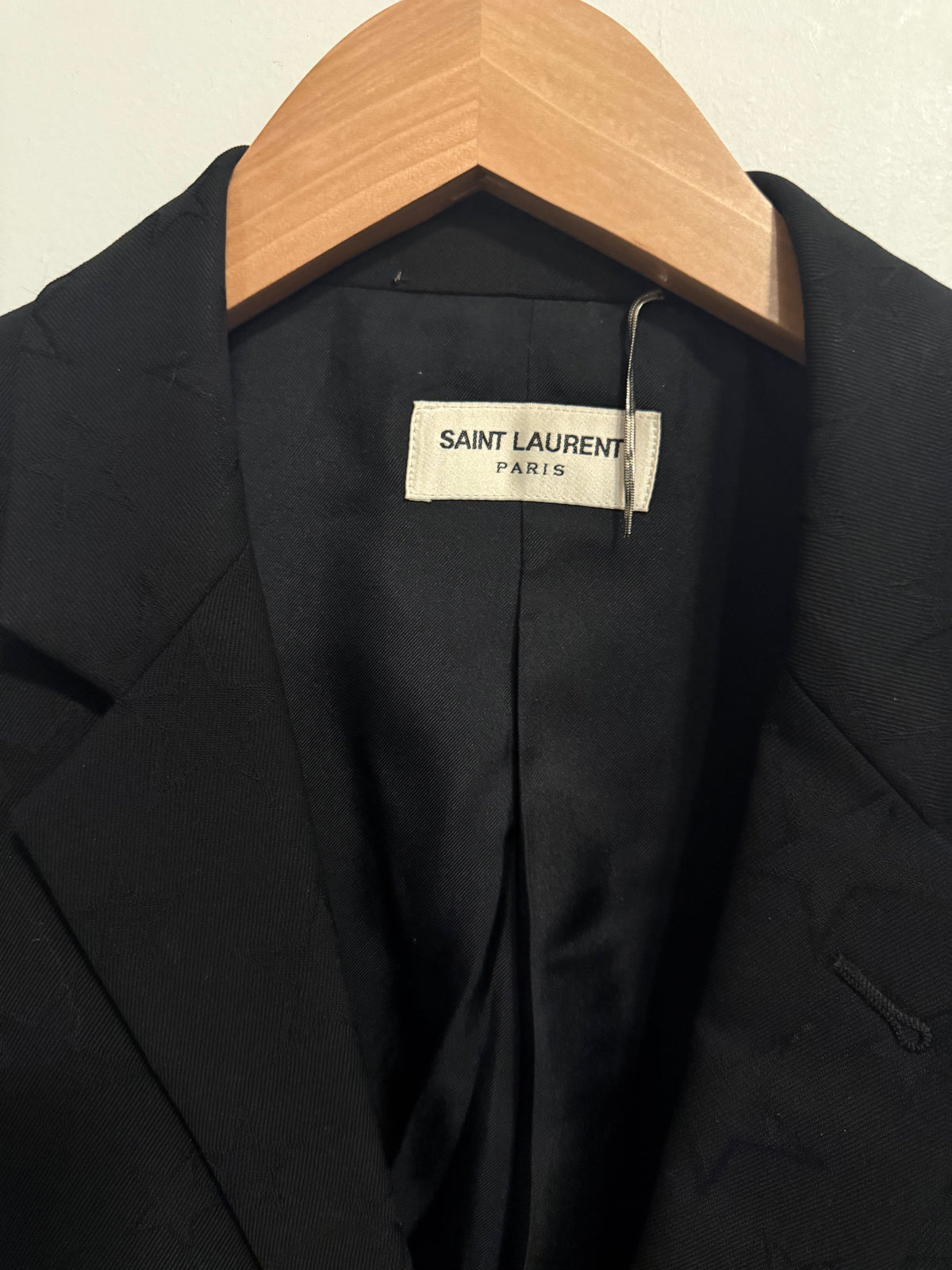 Saint Laurent Hedi Slimane 15SS Star blazer two button