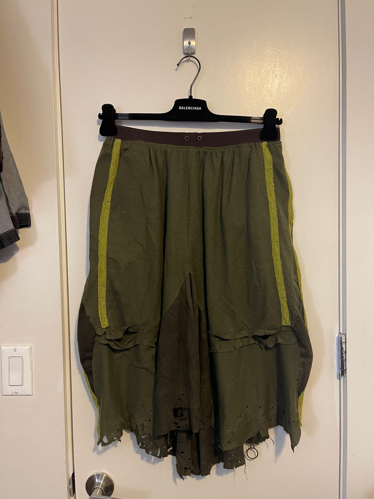 Kunai NYC adidas bootleg skirt