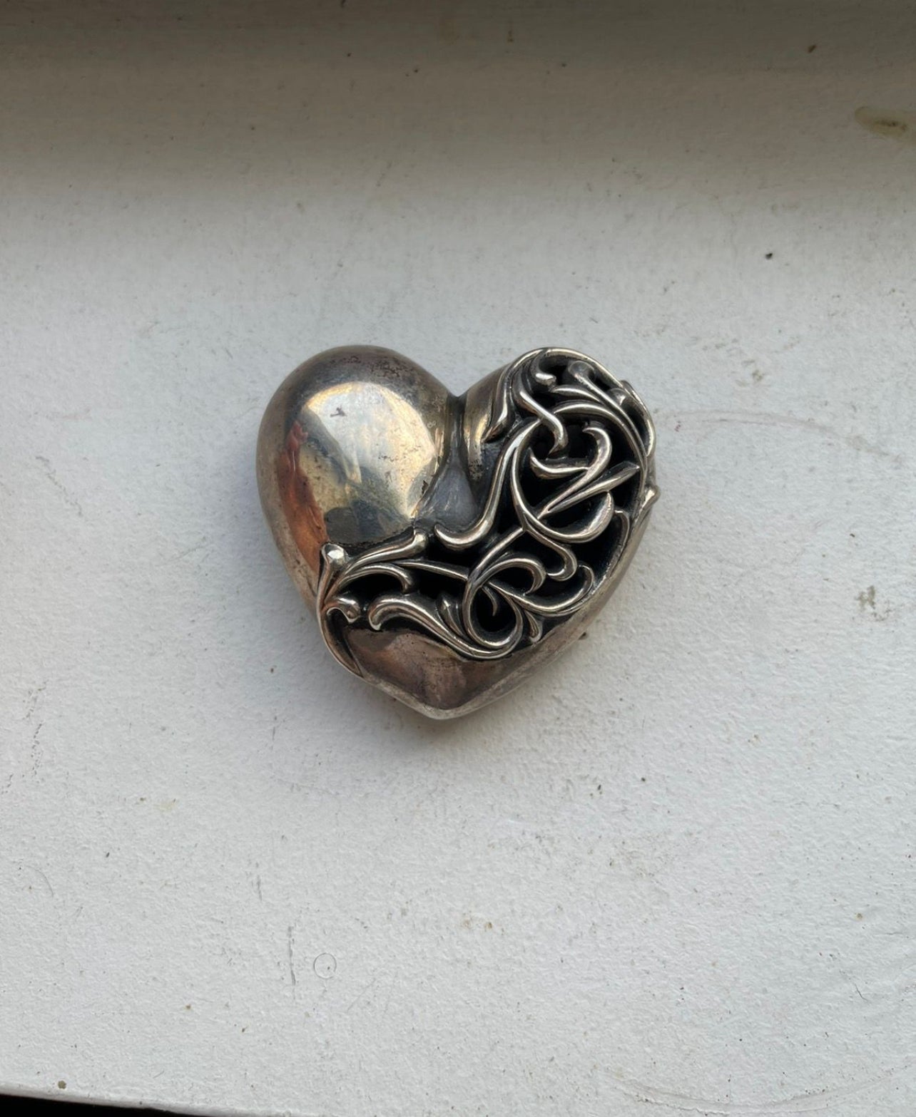 Chrome hearts heart buckle