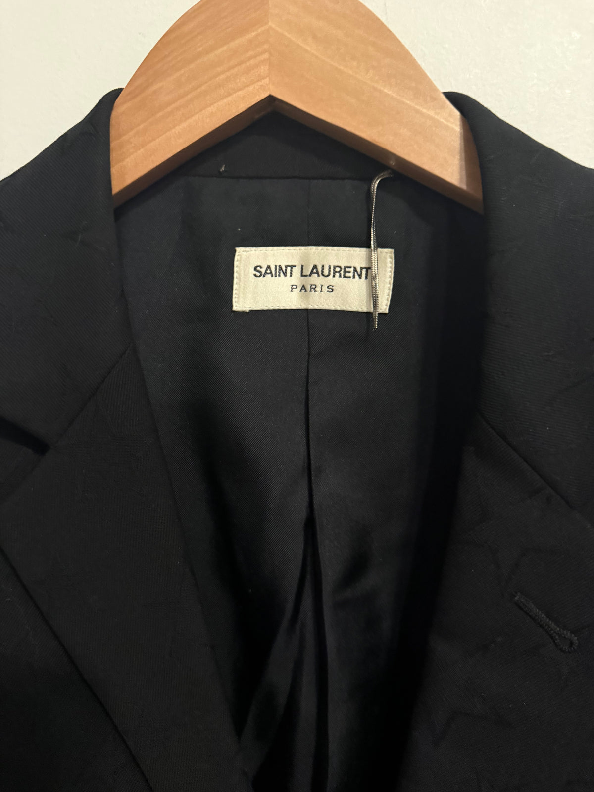 Saint Laurent Hedi Slimane 15SS Star blazer two button