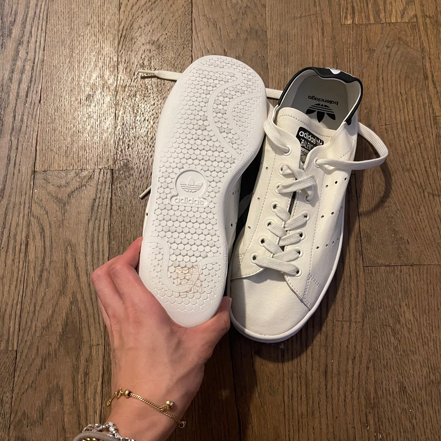 Balenciaga Adidas Stan Smiths WHITE SZ 40