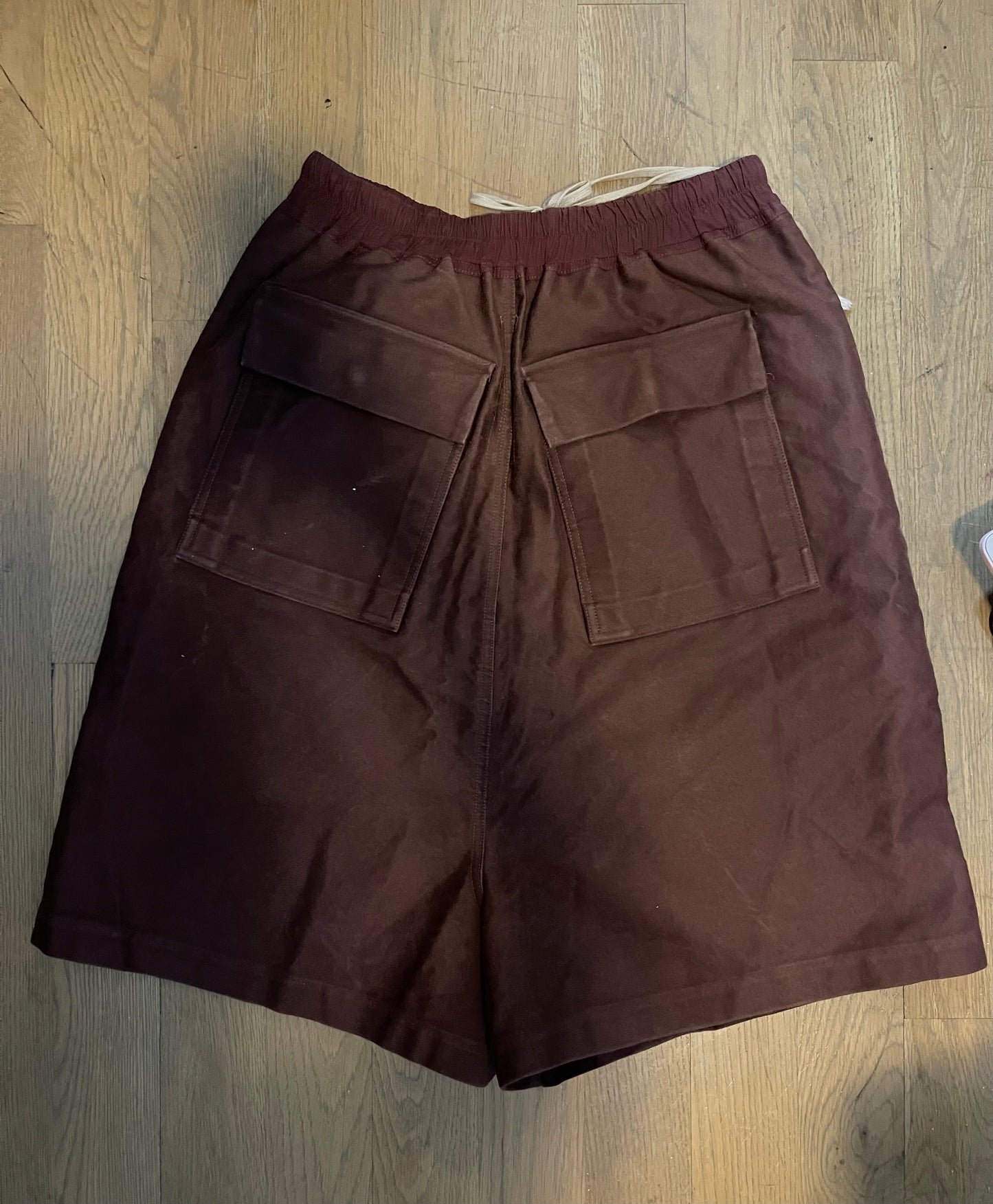 Rick Owens AW14 moody blood shorts