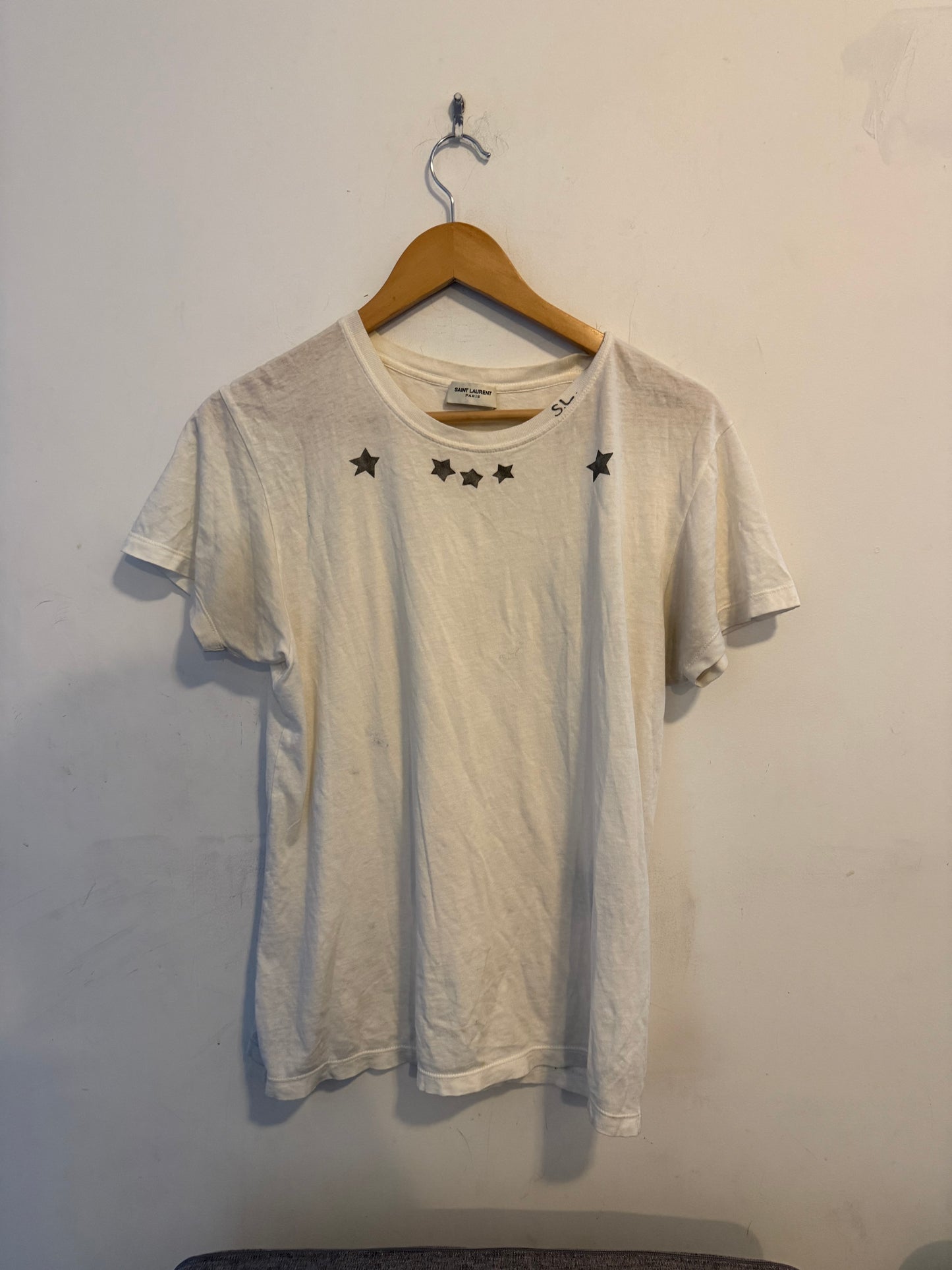 Saint Laurent SS15 star graphic t shirt