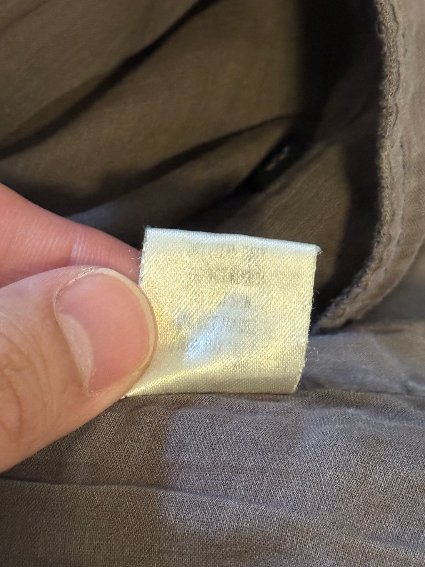 Gucci tom ford pleated button up shirt