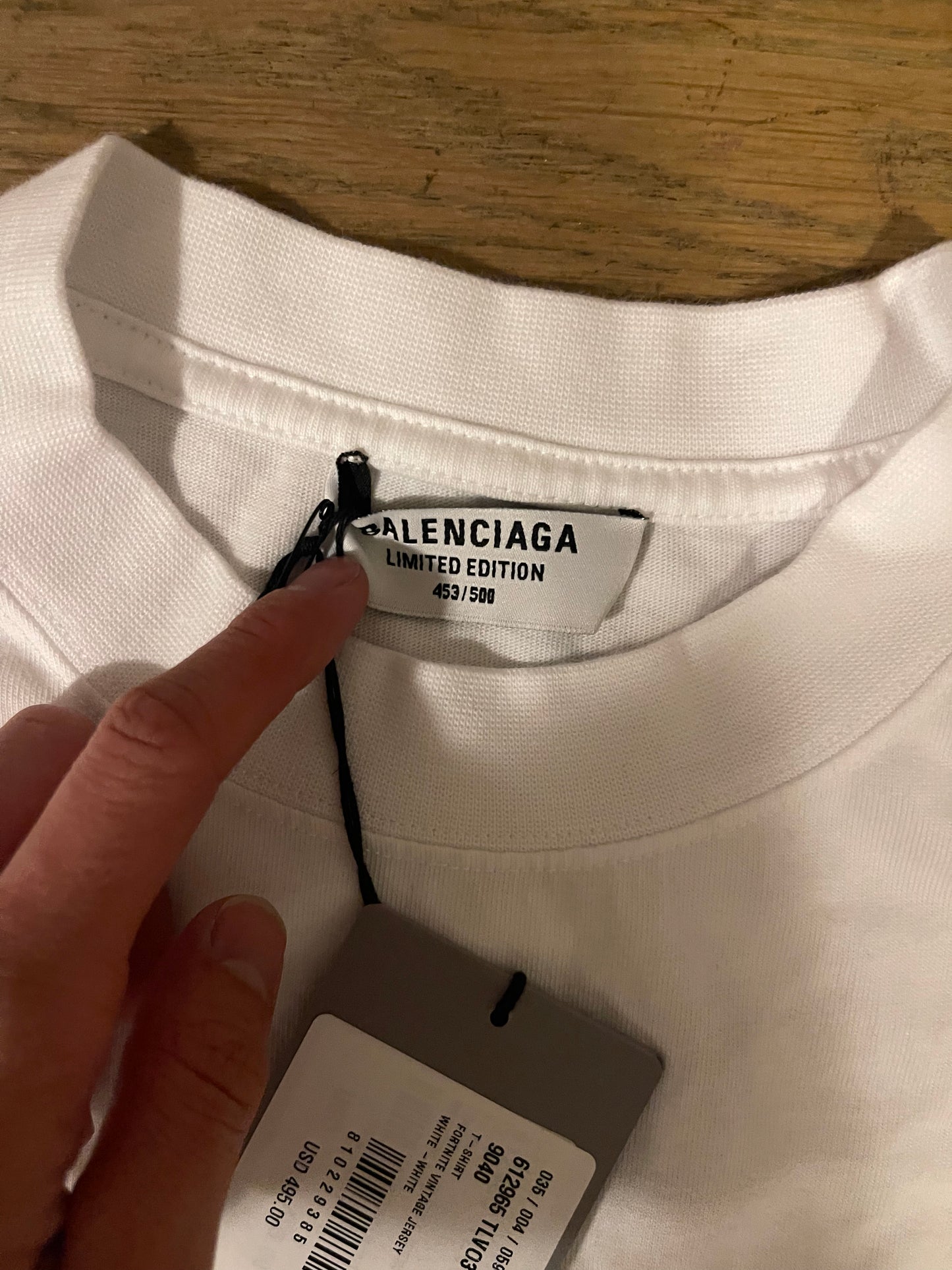 Balenciaga Fornite T shirt [White]