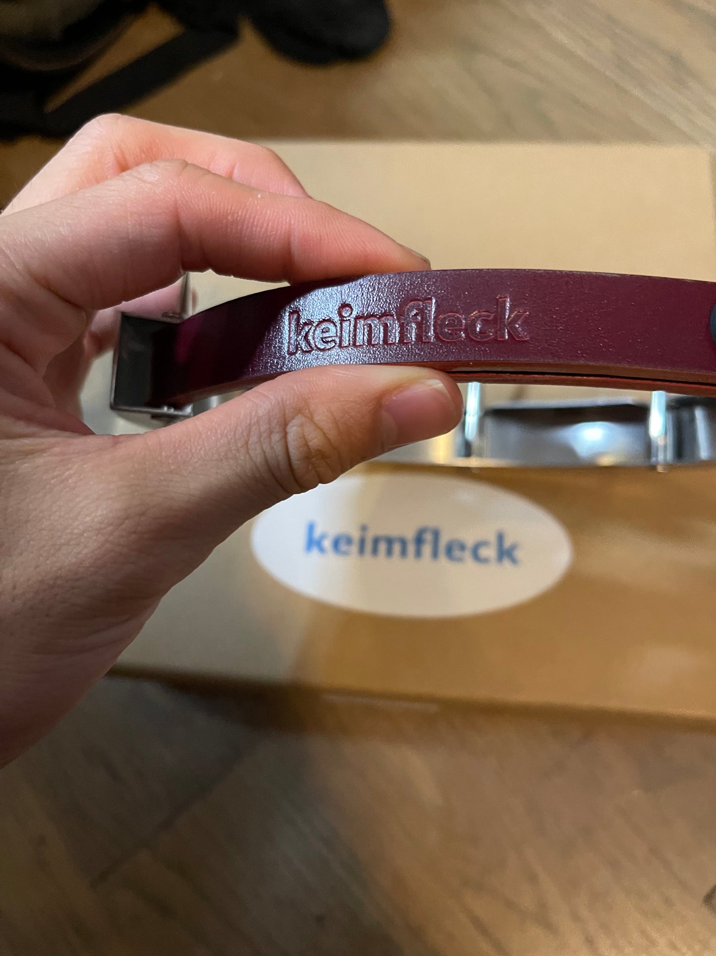 Keimfleck choker necklace