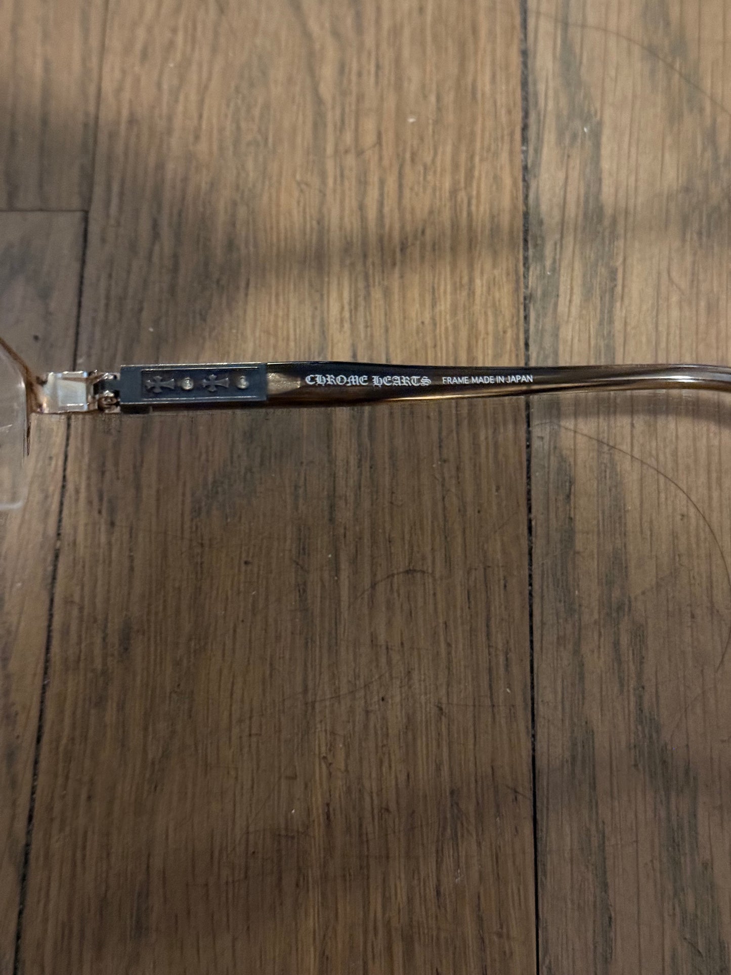 Chrome hearts mercury gold sunglasses