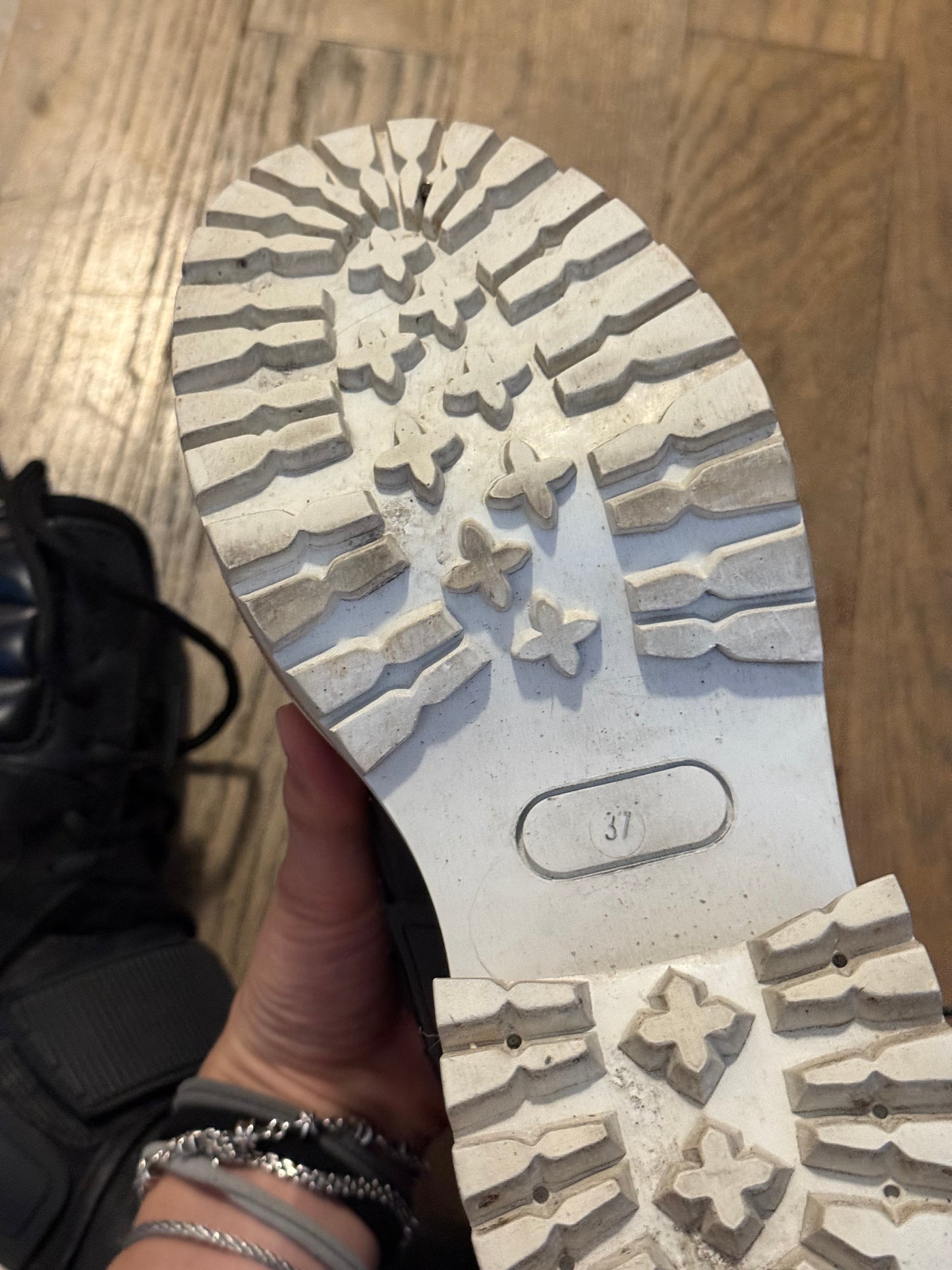 Hood by air avalanche heel boots