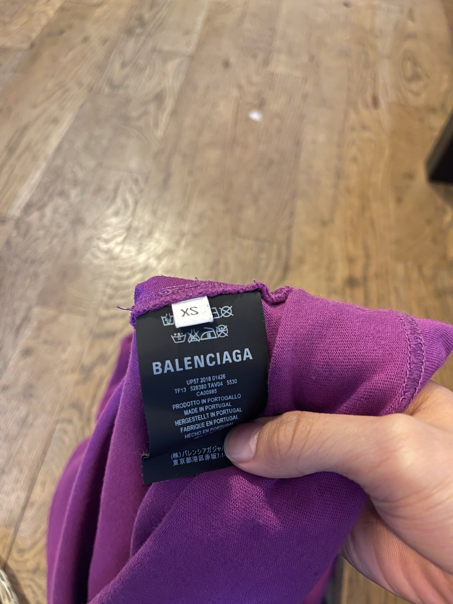 Balenciaga oversized mockneck personal self shirt