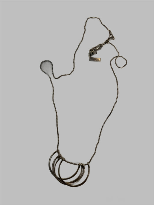 Saint Laurent 4 fils necklace